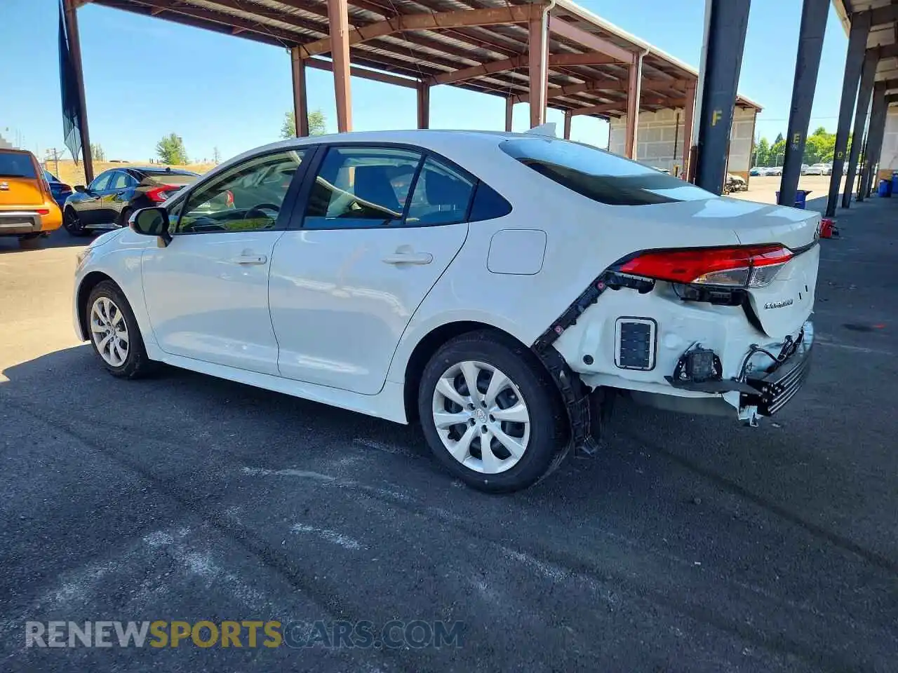 2 Photograph of a damaged car JTDB4MEE6T3038098 TOYOTA COROLLA 2026