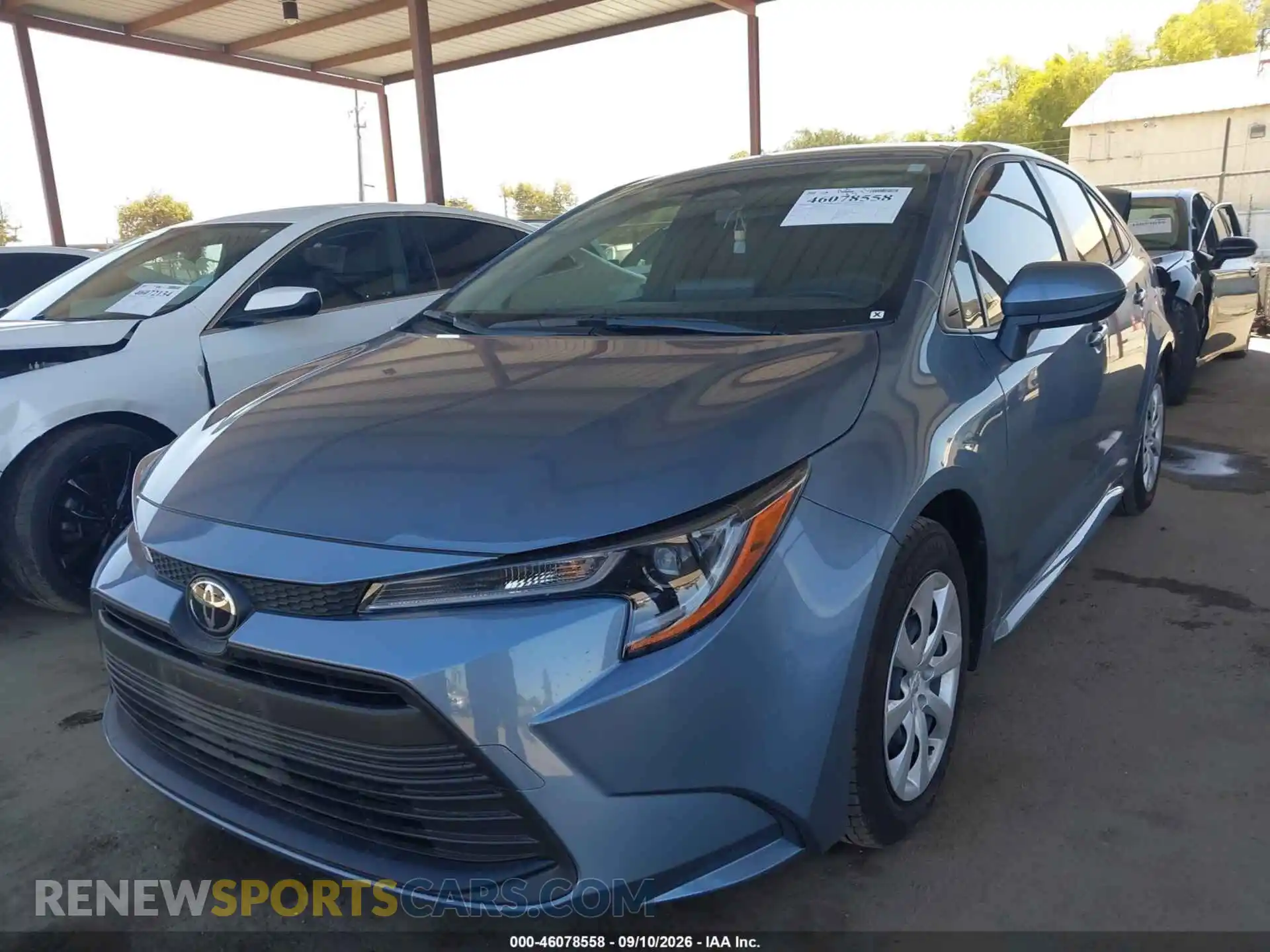2 Photograph of a damaged car JTDB4MEE7T3038997 TOYOTA COROLLA 2026
