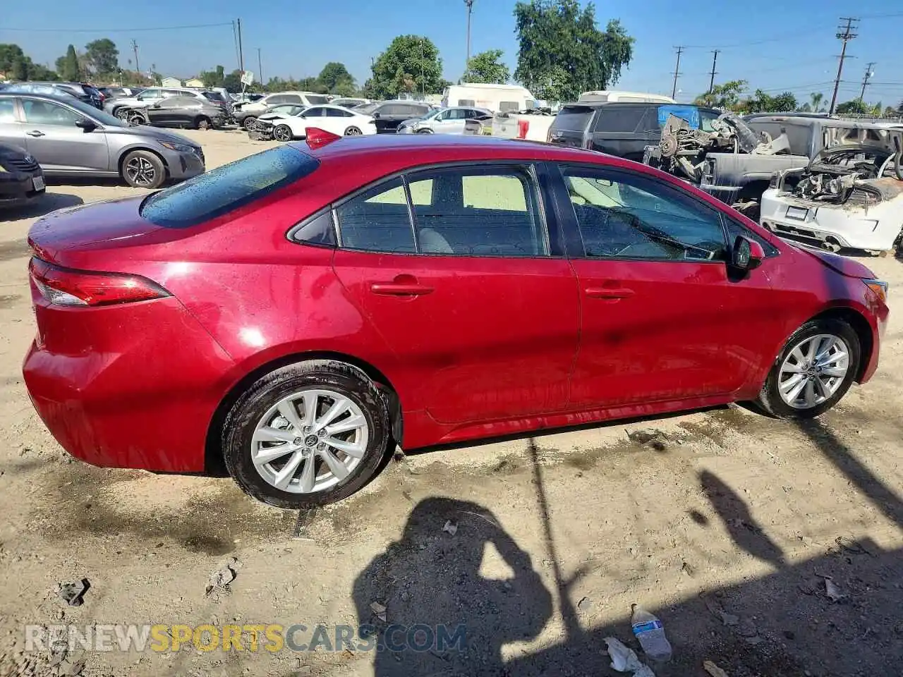 3 Photograph of a damaged car JTDB4MEE8T3032707 TOYOTA COROLLA 2026