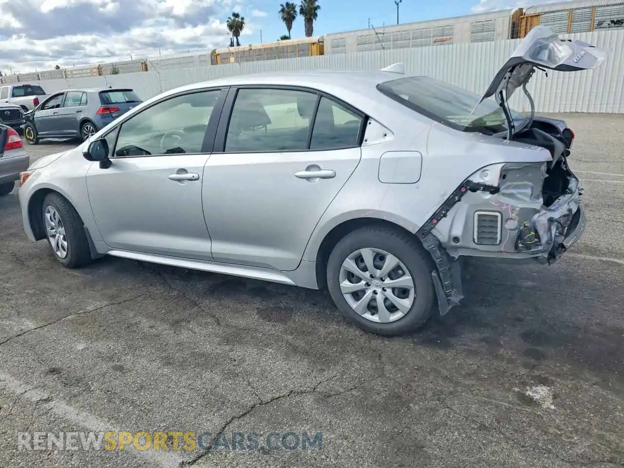 2 Photograph of a damaged car JTDB4MEE9T3034613 TOYOTA COROLLA 2026