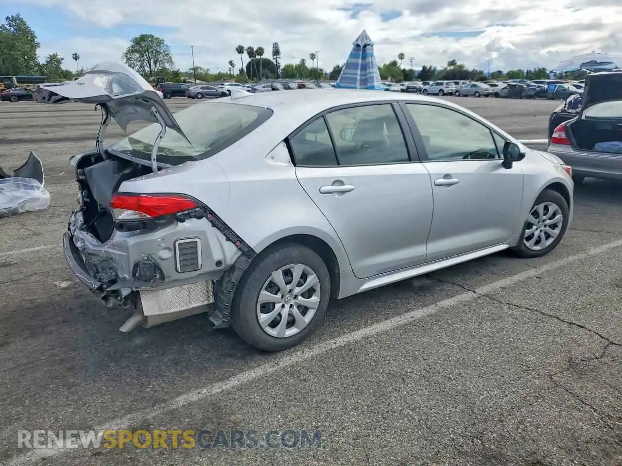 3 Photograph of a damaged car JTDB4MEE9T3034613 TOYOTA COROLLA 2026