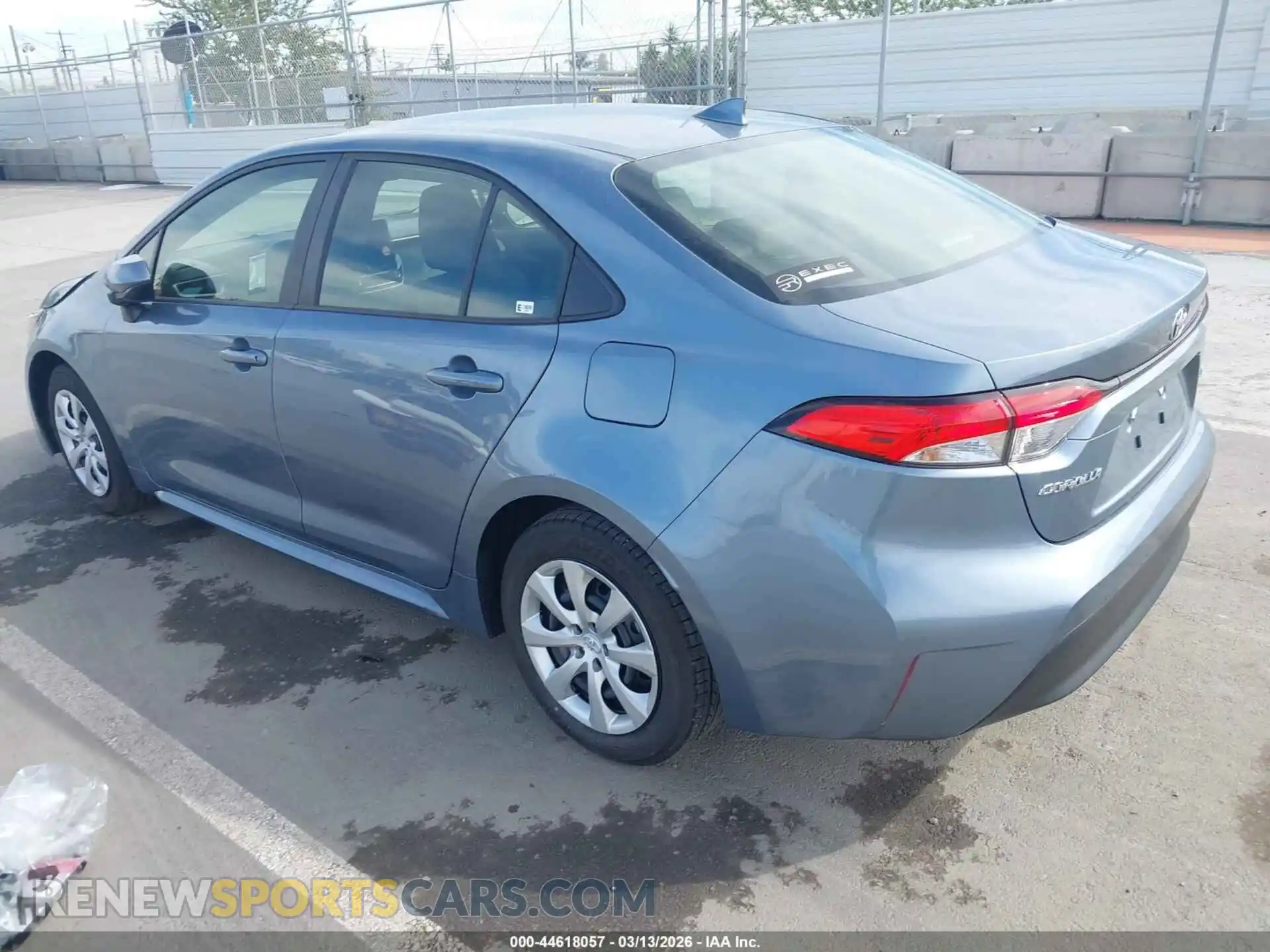 3 Photograph of a damaged car JTDB4MEE9T3035258 TOYOTA COROLLA 2026