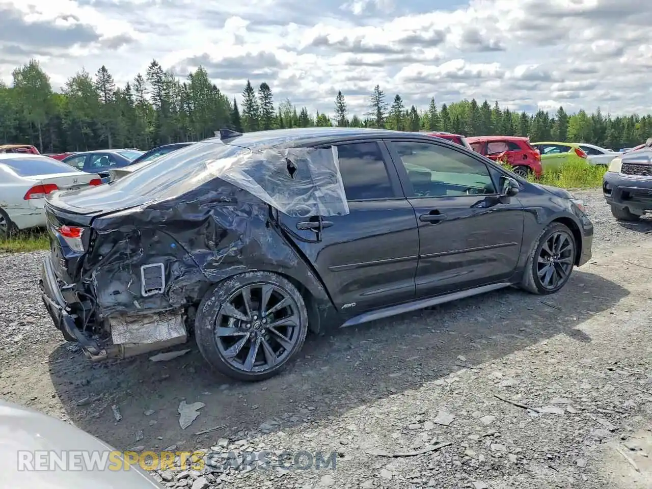 3 Photograph of a damaged car JTDBDMHE0T3029067 TOYOTA COROLLA 2026