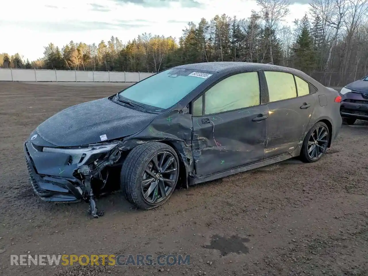 1 Photograph of a damaged car JTDBDMHE1T3026937 TOYOTA COROLLA 2026