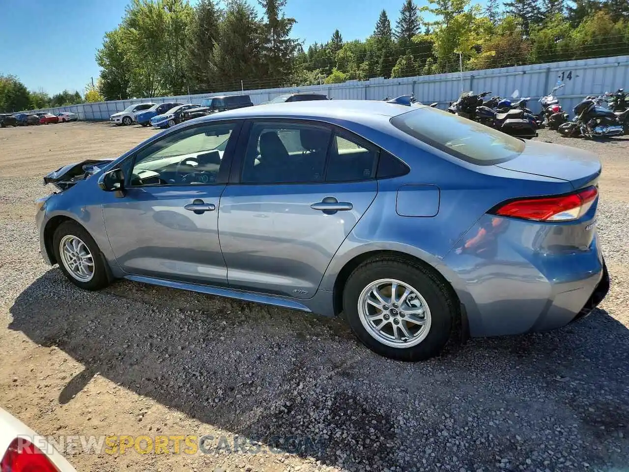 2 Фотография поврежденного автомобиля JTDBDMHE3T3036076 TOYOTA COROLLA 2026