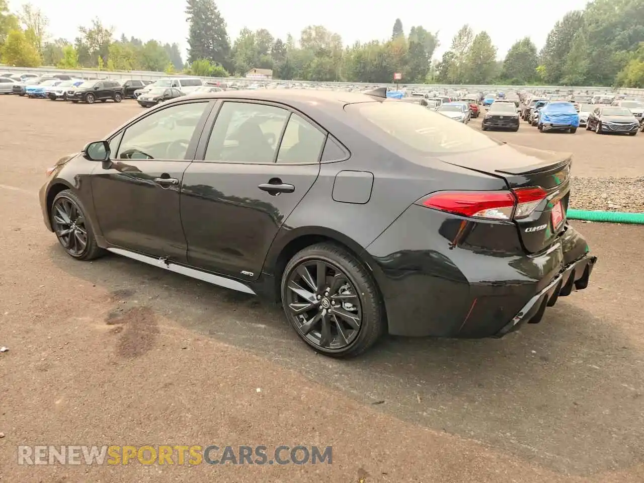 2 Photograph of a damaged car JTDBDMHE3T3037888 TOYOTA COROLLA 2026