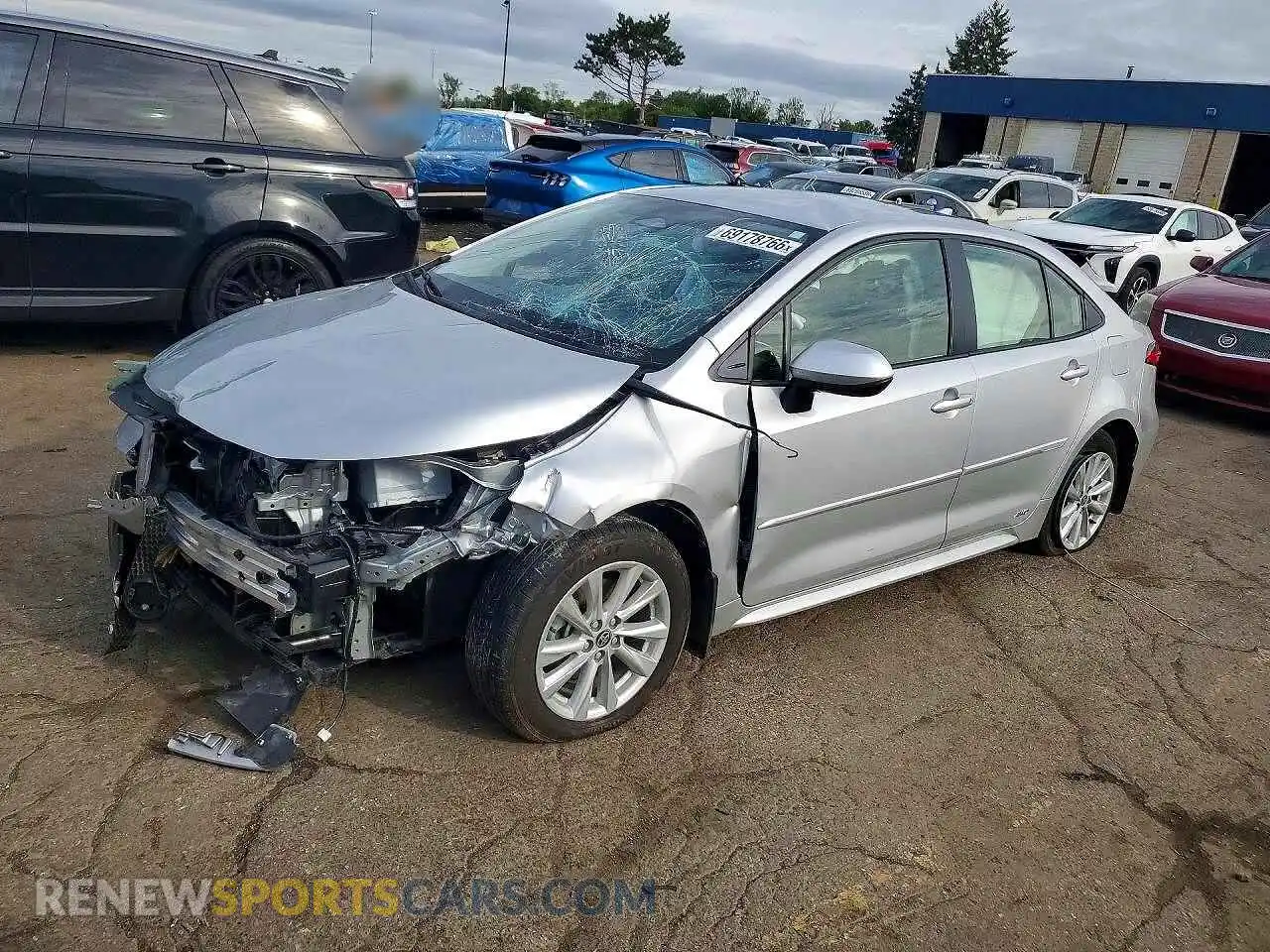 1 fotografías del automóvil dañado JTDBDMHE4T3030710 TOYOTA COROLLA 2026