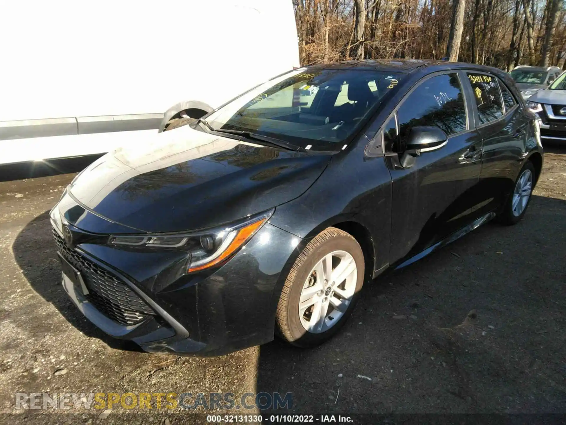 2 Photograph of a damaged car JTND4RBE4L3100202 TOYOTA COROLLA HATCHBACK 2020