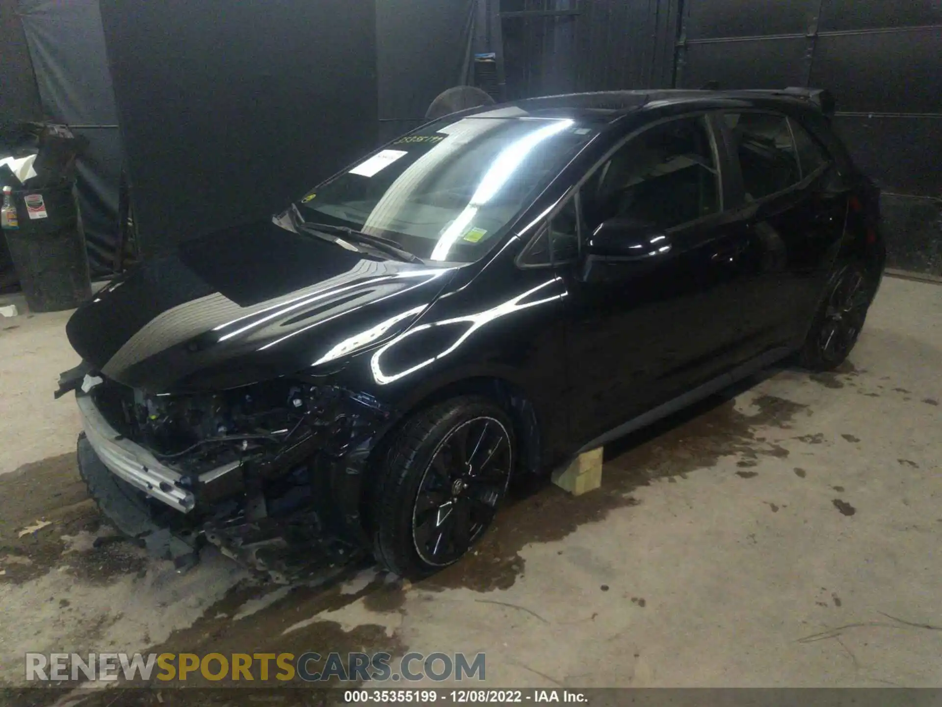 2 Фотография поврежденного автомобиля JTND4RBE7L3086618 TOYOTA COROLLA HATCHBACK 2020