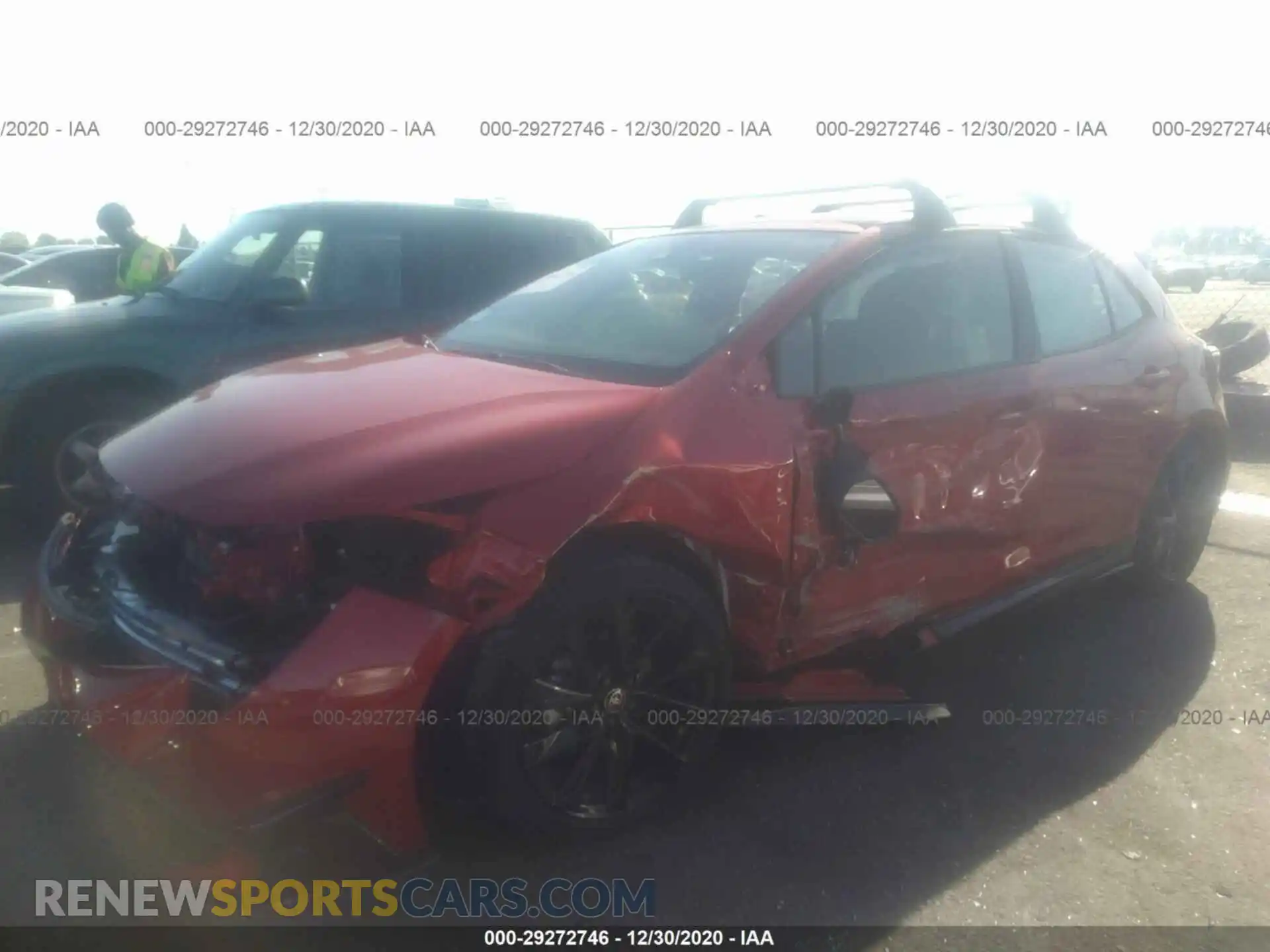 2 Photograph of a damaged car JTND4MBE3M3110207 TOYOTA COROLLA HATCHBACK 2021
