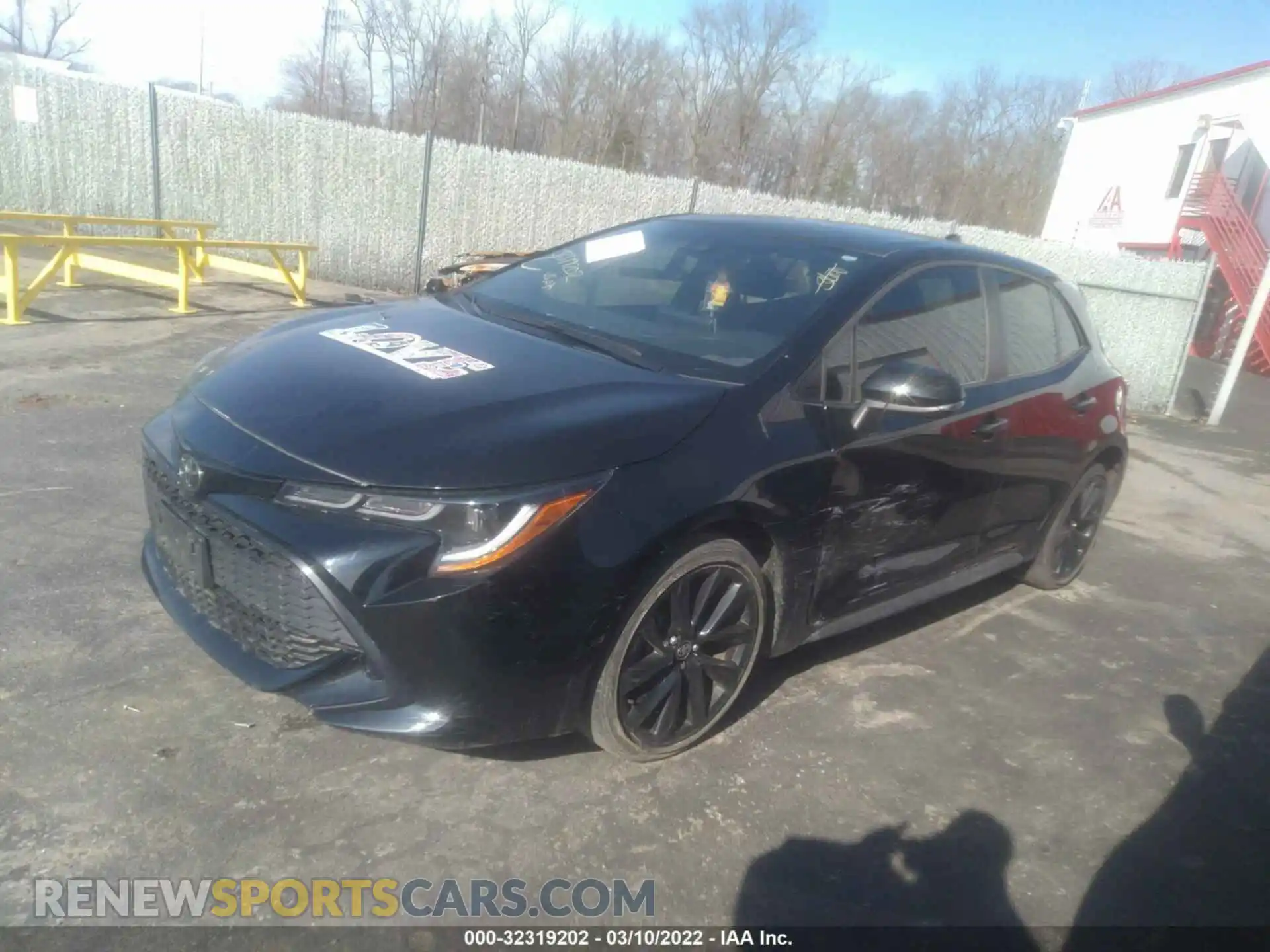 2 Photograph of a damaged car JTND4MBEXM3106879 TOYOTA COROLLA HATCHBACK 2021