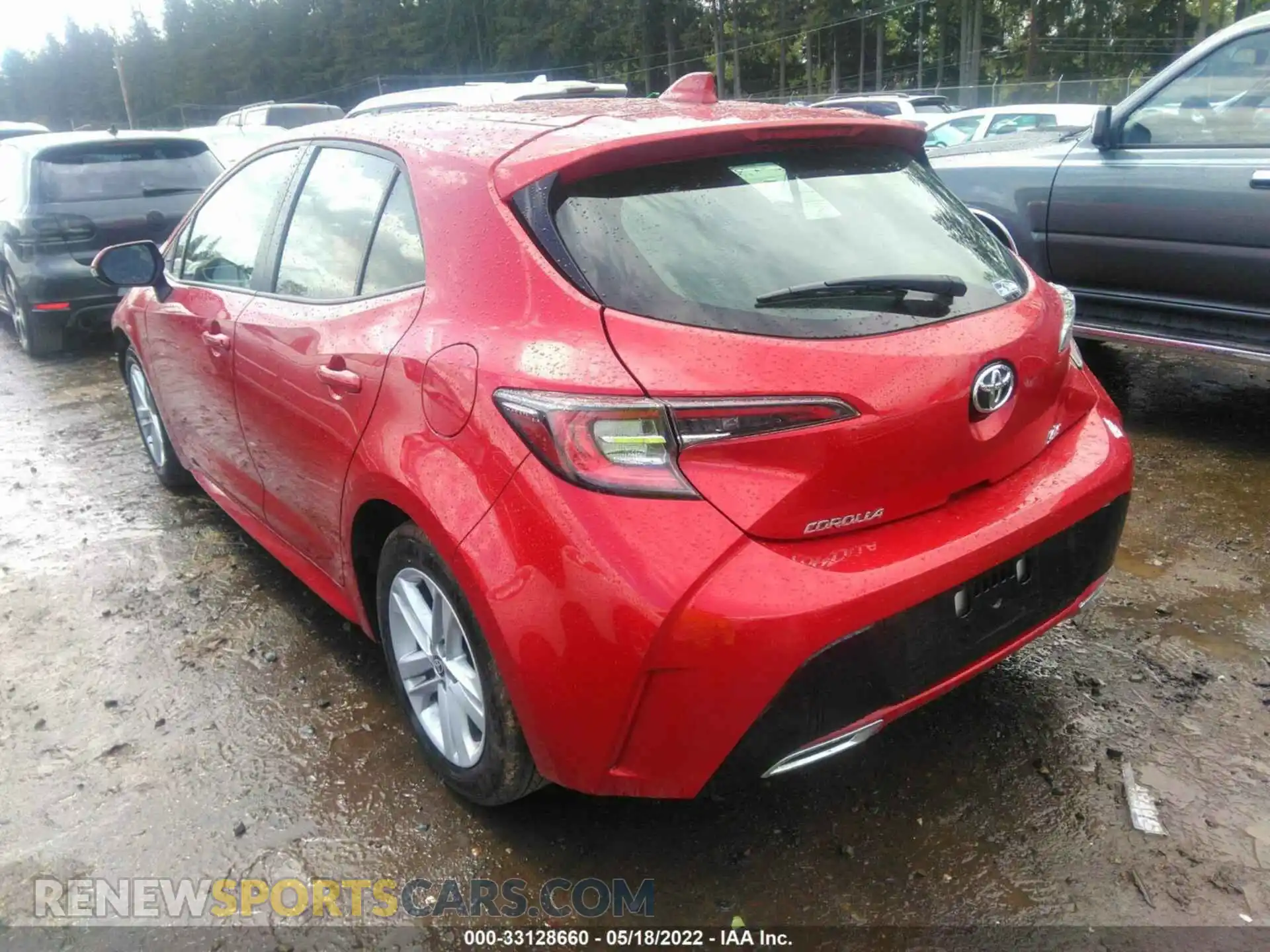 3 Photograph of a damaged car JTND4MBEXM3145388 TOYOTA COROLLA HATCHBACK 2021