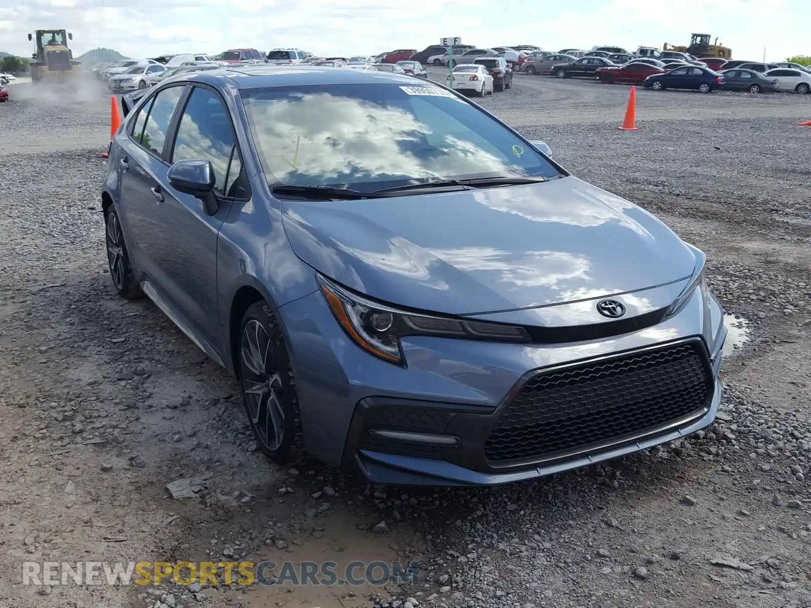 1 Photograph of a damaged car 5YFT4RCE8LP032153 TOYOTA COROLLA XS 2020