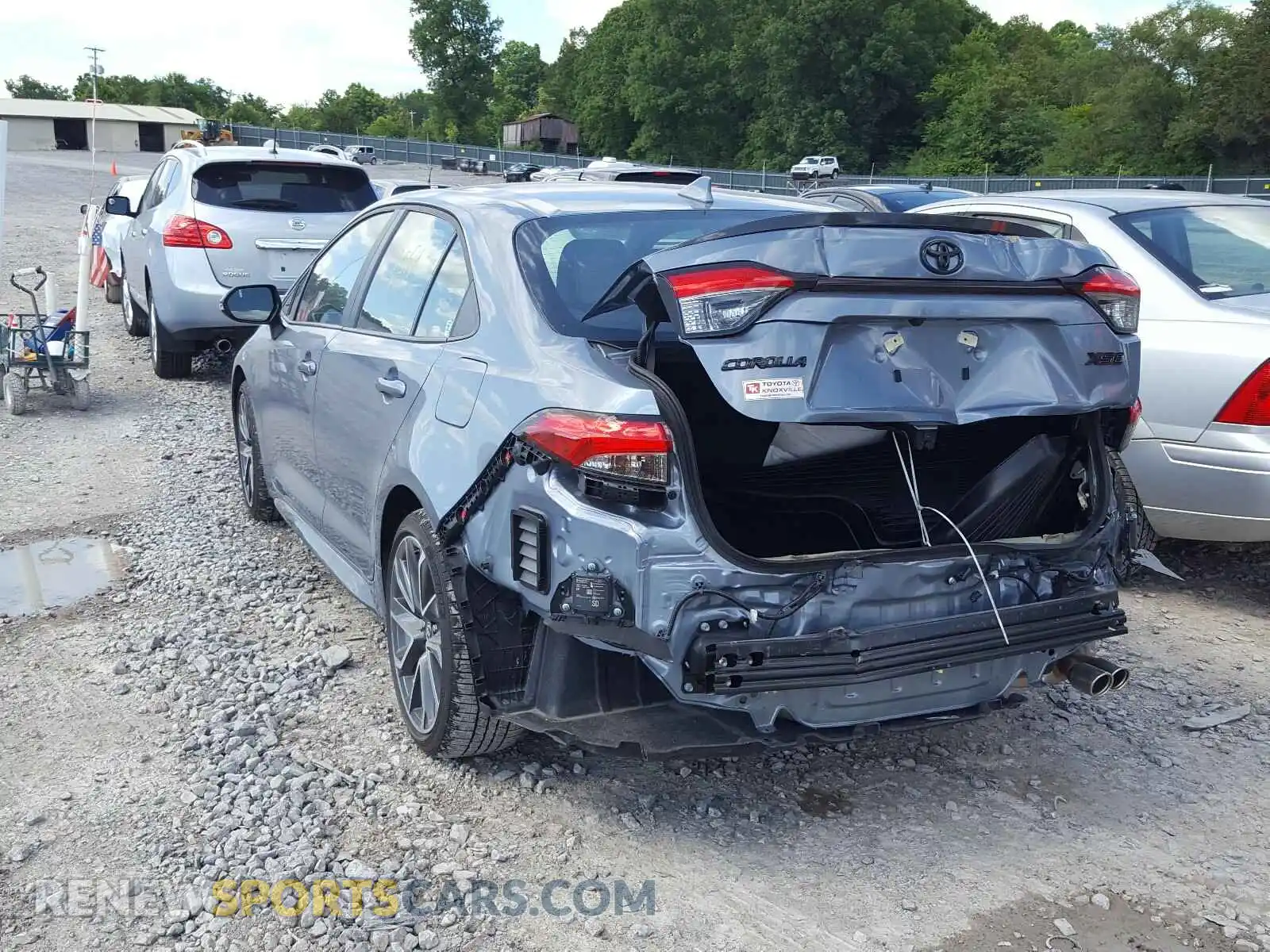 3 Photograph of a damaged car 5YFT4RCE8LP032153 TOYOTA COROLLA XS 2020