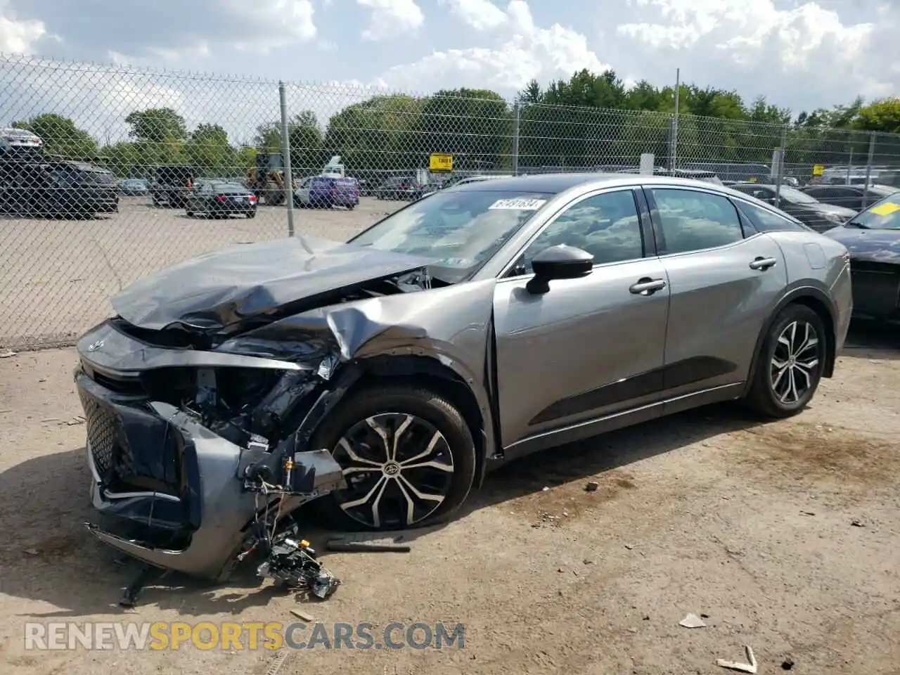 1 Photograph of a damaged car JTDAAAAF1P3003590 TOYOTA CROWN XLE 2023