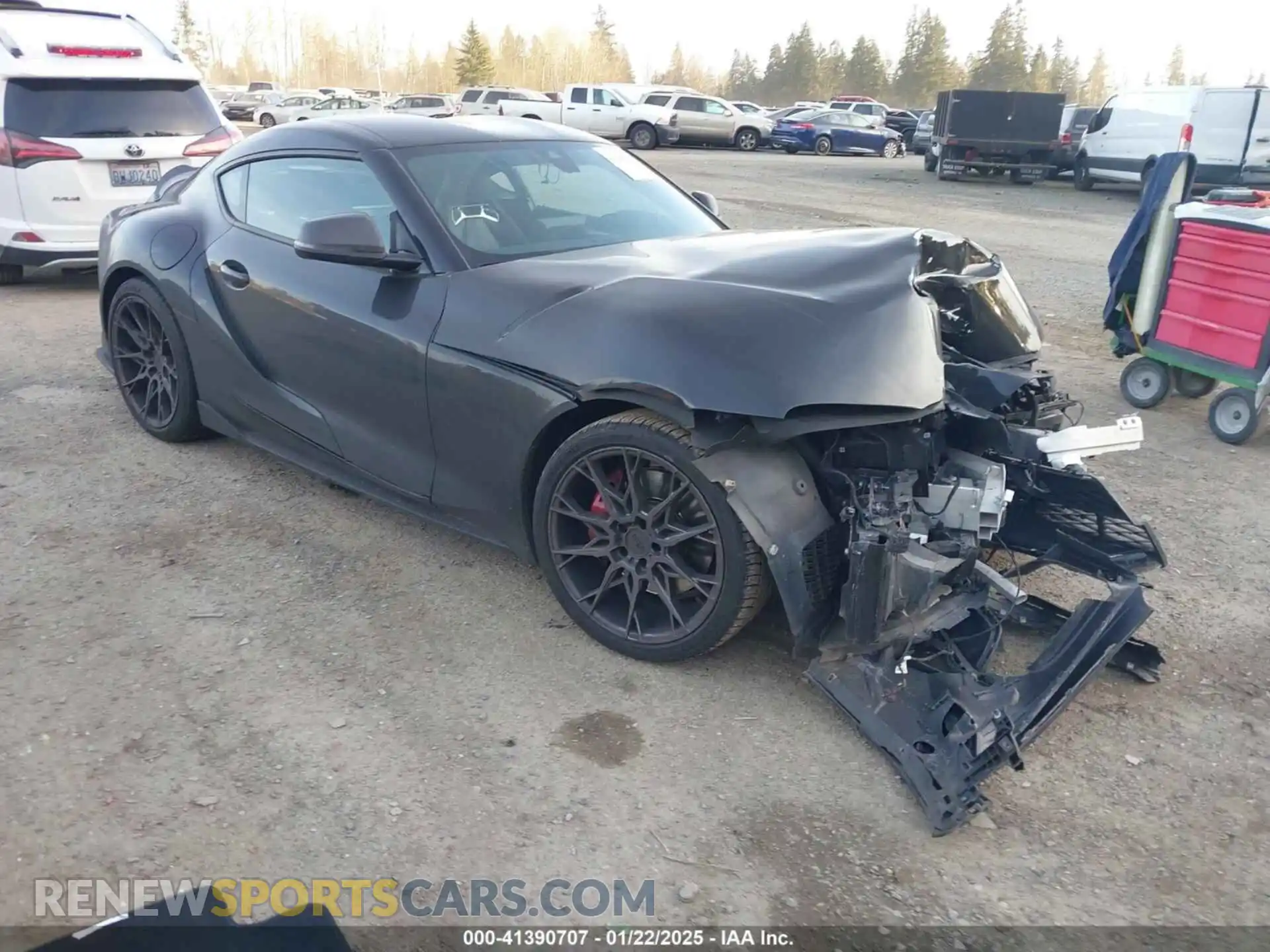 1 fotografías del automóvil dañado WZ1DB4C01LW031260 TOYOTA GR SUPRA 2020