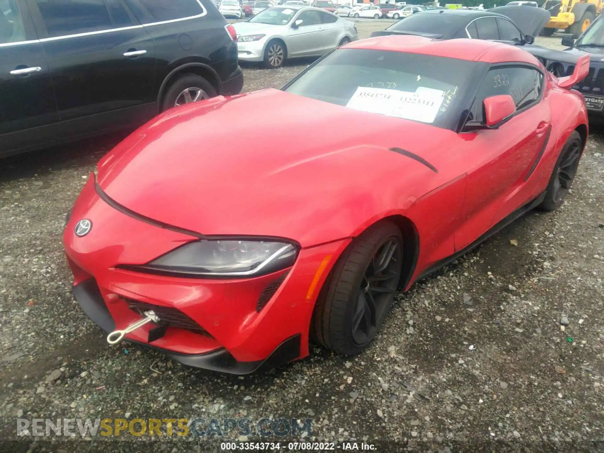 2 Photograph of a damaged car WZ1DB4C09LW022533 TOYOTA GR SUPRA 2020