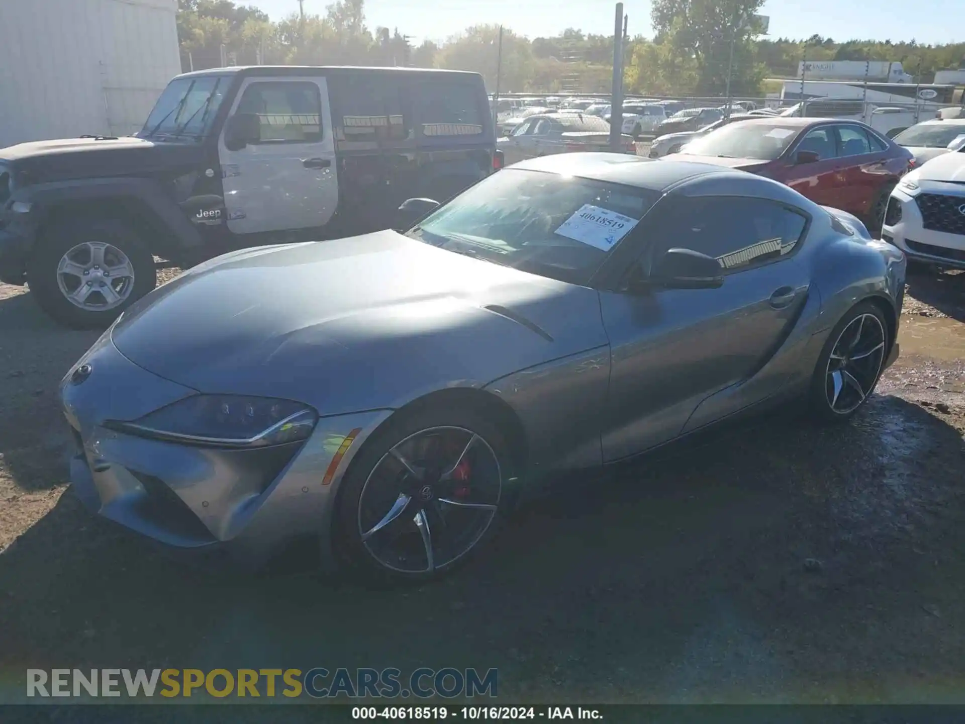 2 Photograph of a damaged car WZ1DB0C00MW040090 TOYOTA GR SUPRA 2021