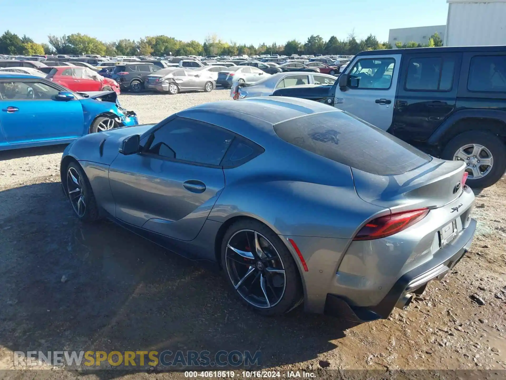 3 Photograph of a damaged car WZ1DB0C00MW040090 TOYOTA GR SUPRA 2021