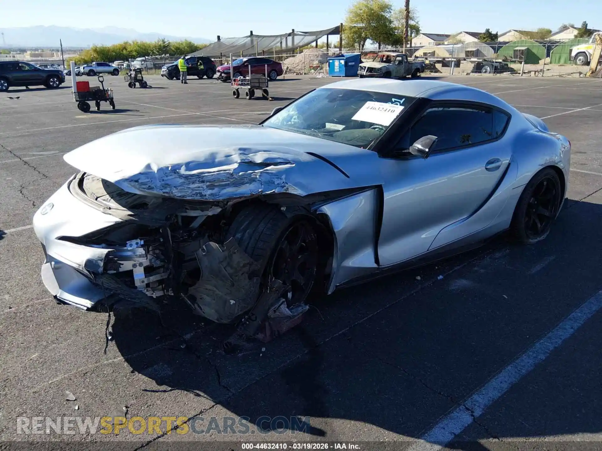 2 Photograph of a damaged car WZ1DB0C01MW038610 TOYOTA GR SUPRA 2021