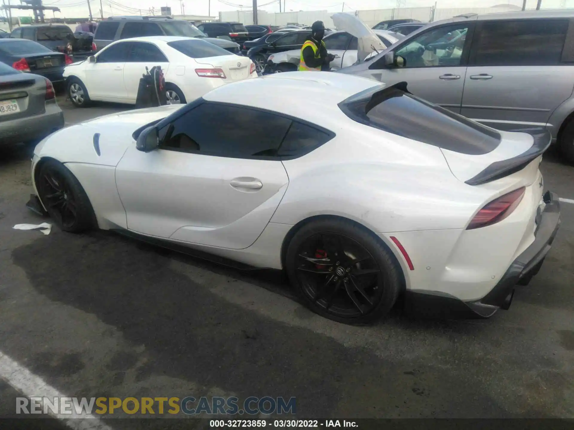 3 Photograph of a damaged car WZ1DB0C02MW040351 TOYOTA GR SUPRA 2021