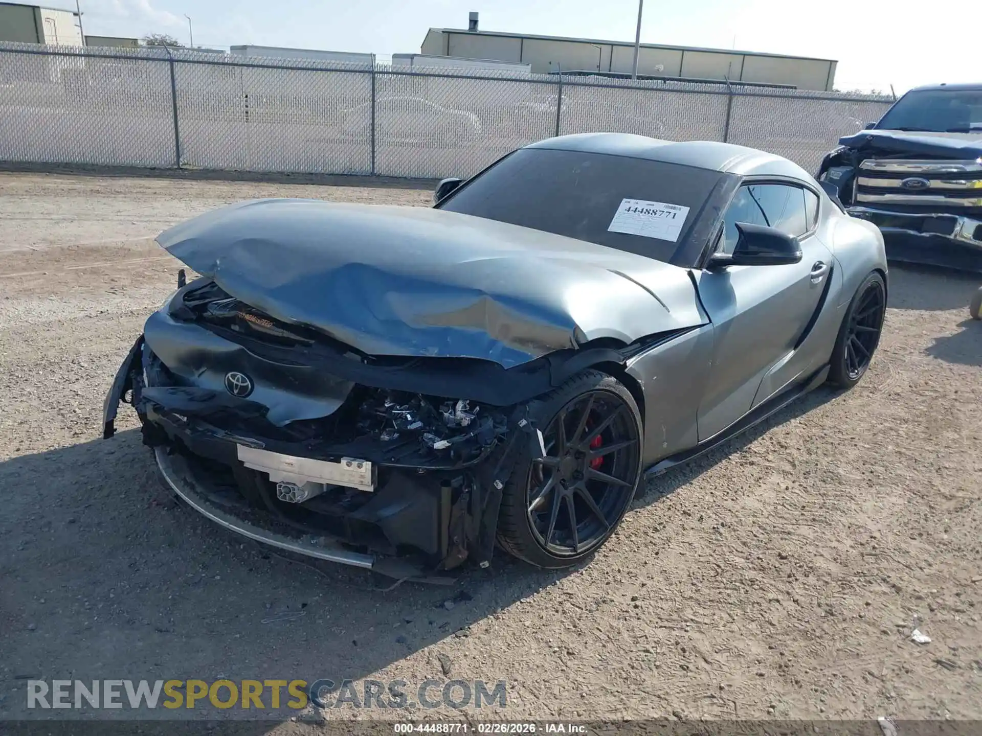 2 Photograph of a damaged car WZ1DB0C02MW042021 TOYOTA GR SUPRA 2021