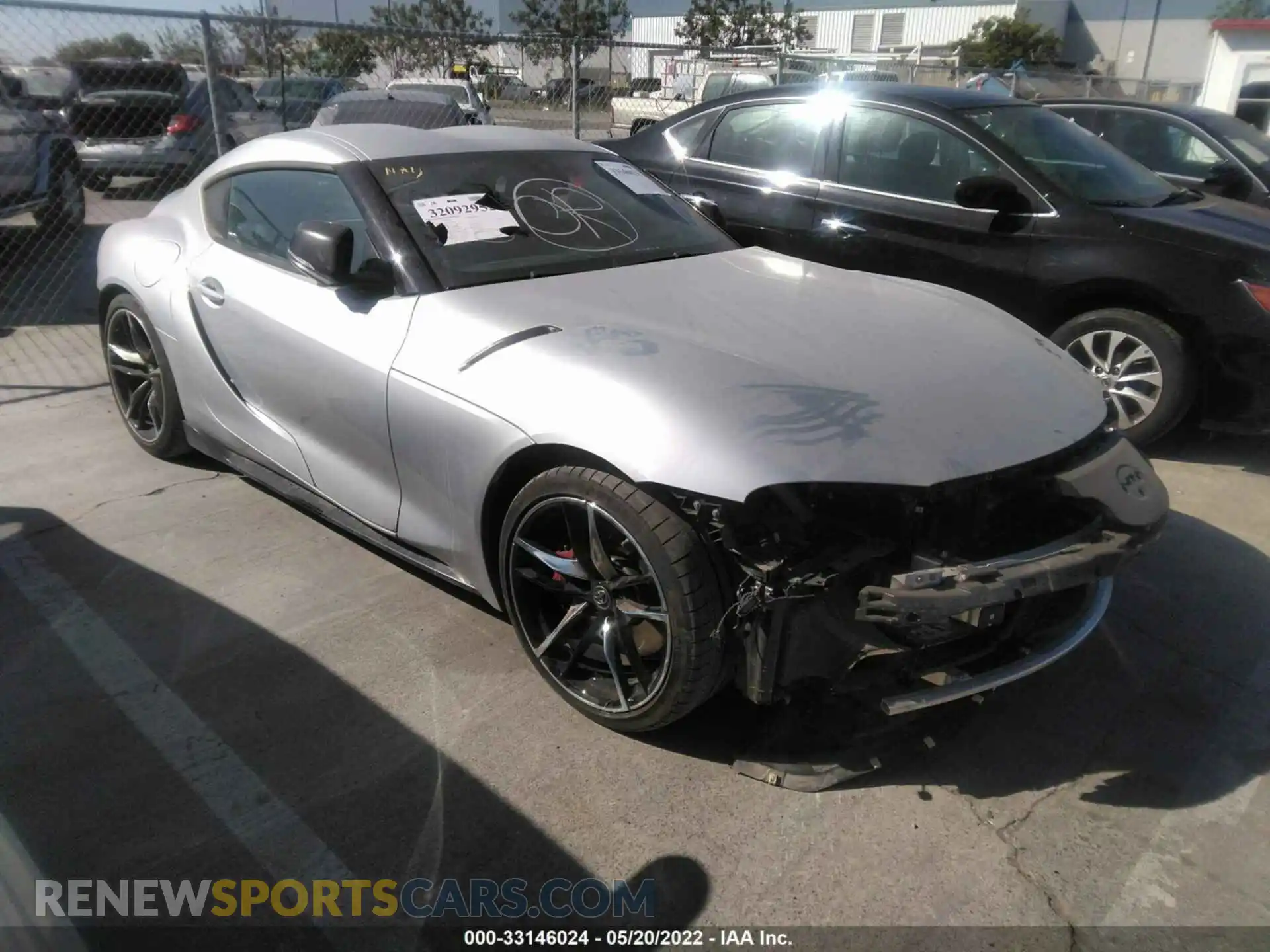 1 Photograph of a damaged car WZ1DB0C03MW042934 TOYOTA GR SUPRA 2021