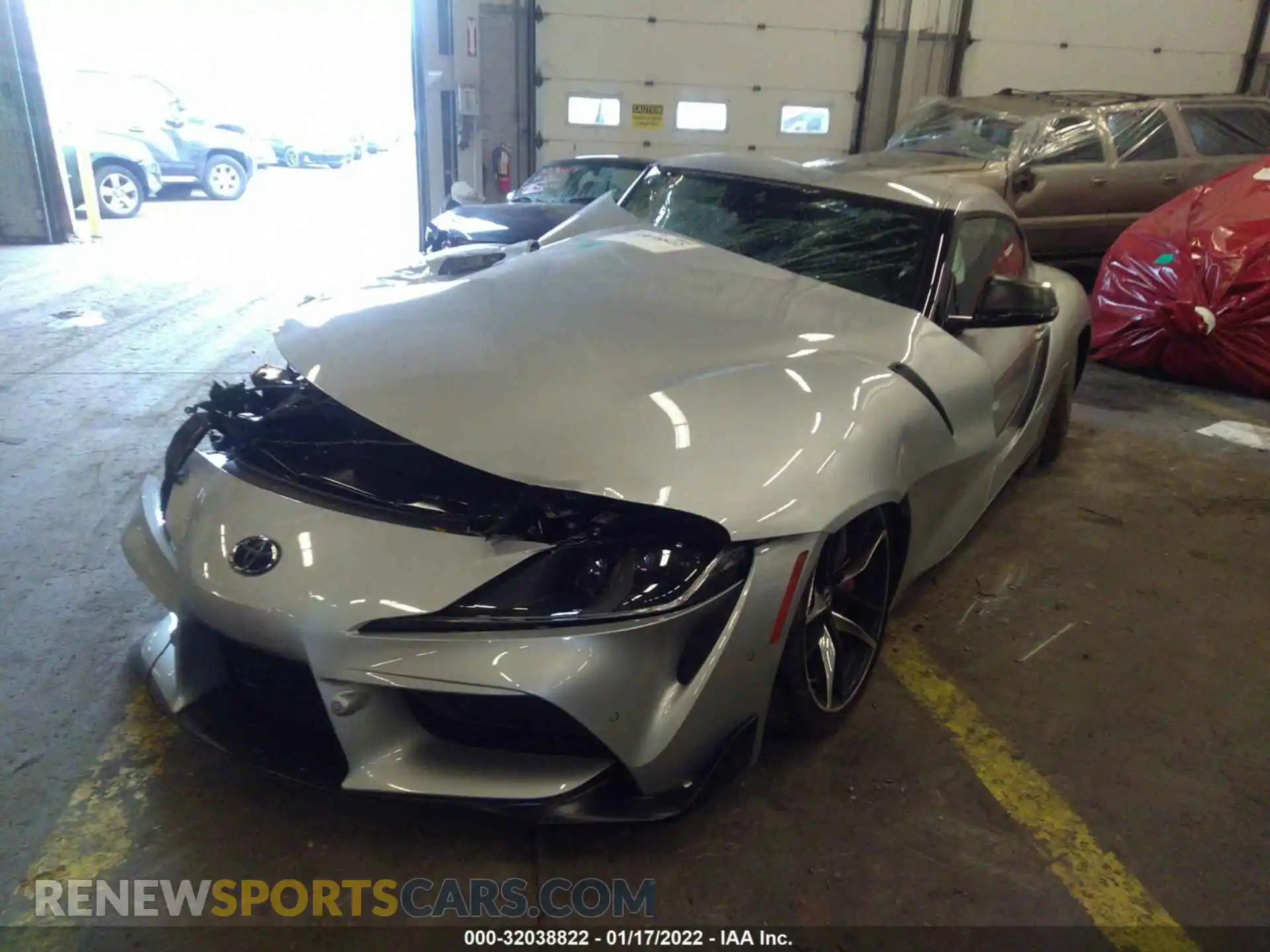 2 Photograph of a damaged car WZ1DB0C03MW045753 TOYOTA GR SUPRA 2021