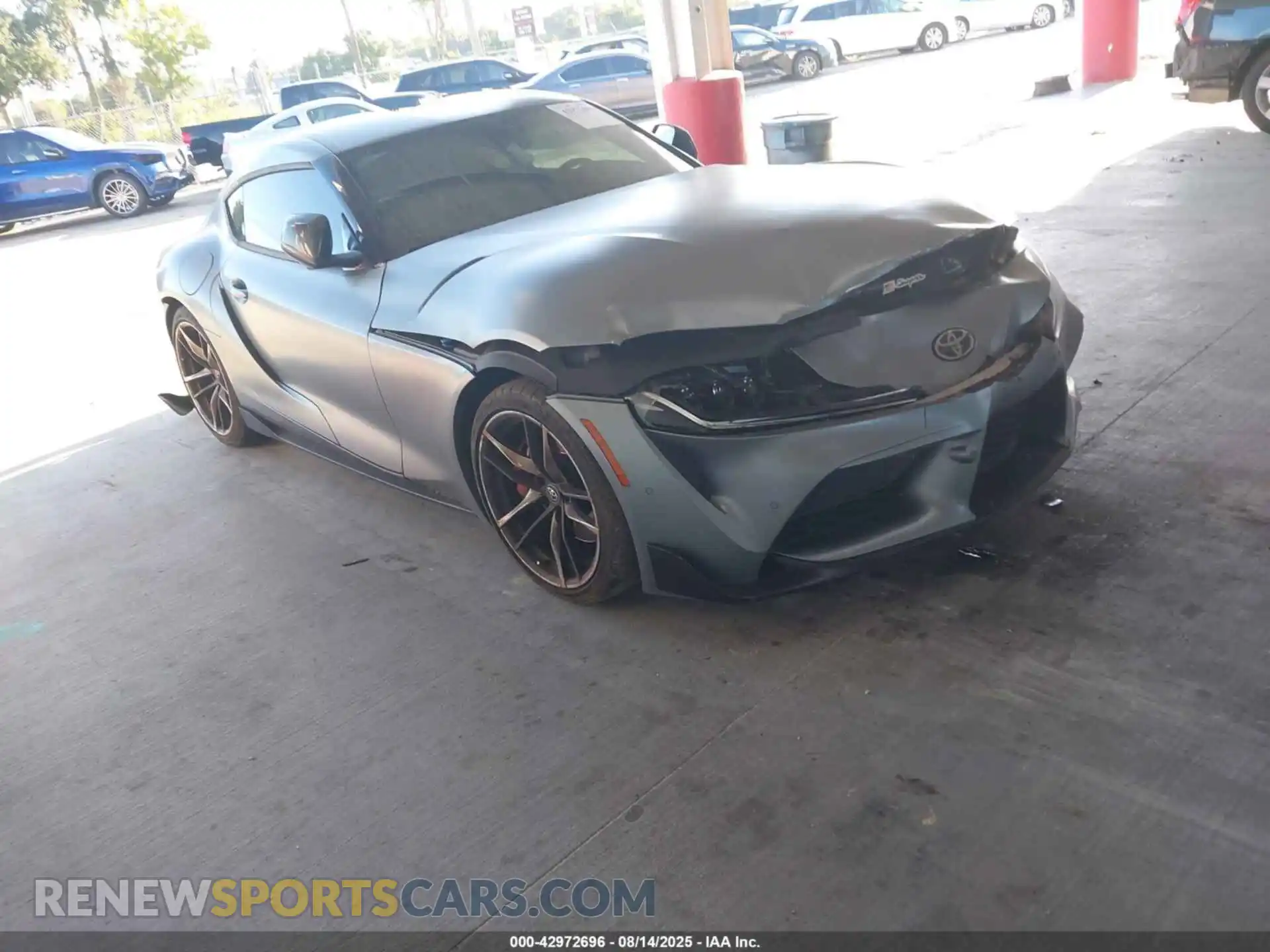 1 Photograph of a damaged car WZ1DB0C04MW036091 TOYOTA GR SUPRA 2021