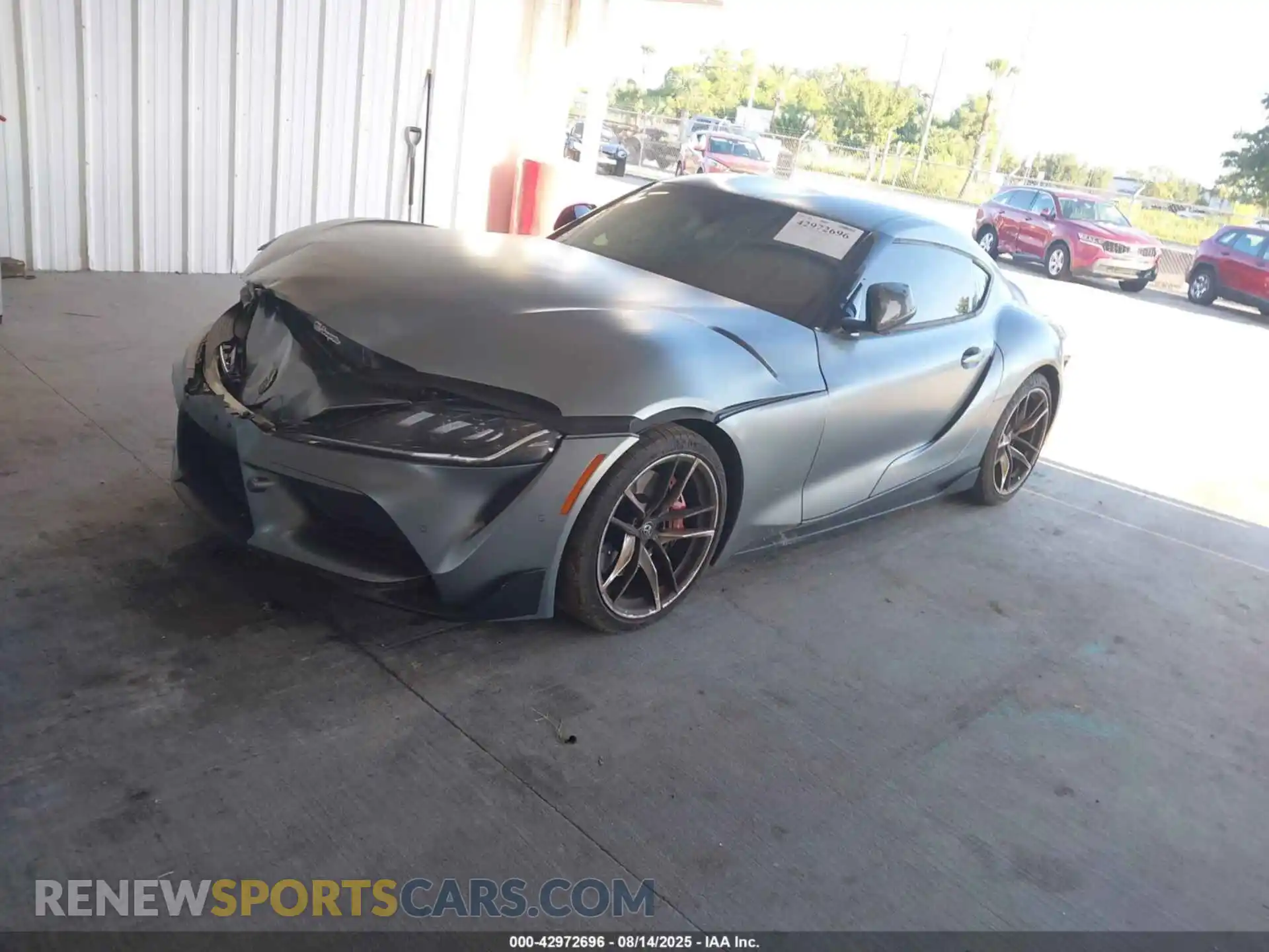 2 Photograph of a damaged car WZ1DB0C04MW036091 TOYOTA GR SUPRA 2021
