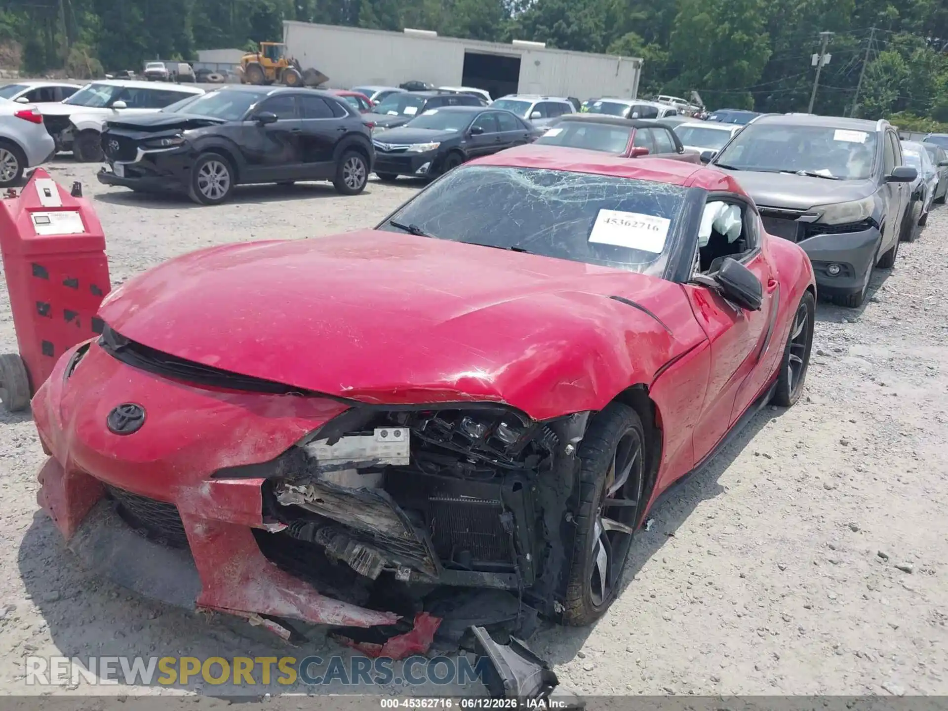 2 Photograph of a damaged car WZ1DB0C04MW040884 TOYOTA GR SUPRA 2021