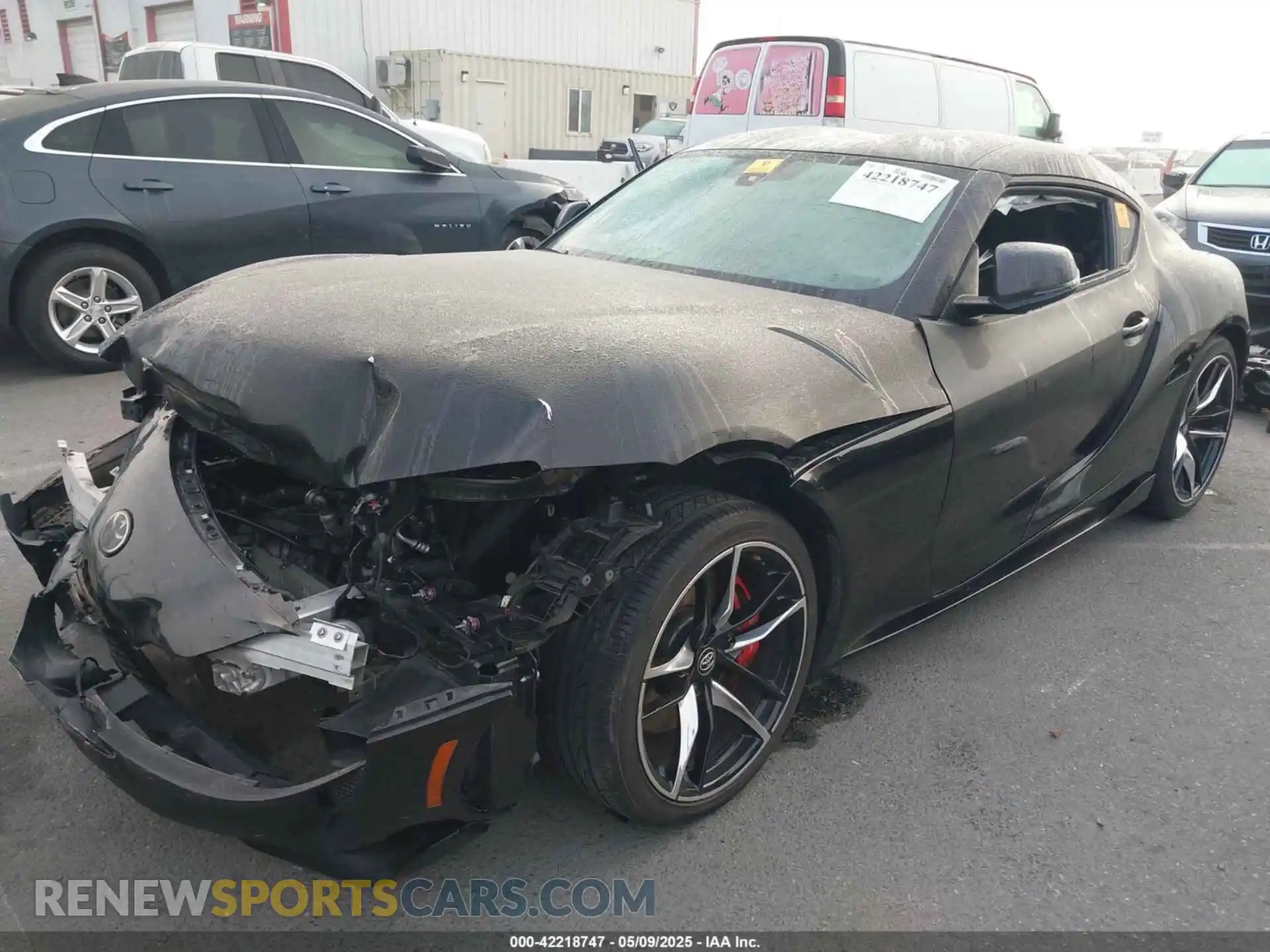 2 Photograph of a damaged car WZ1DB0C04MW045518 TOYOTA GR SUPRA 2021