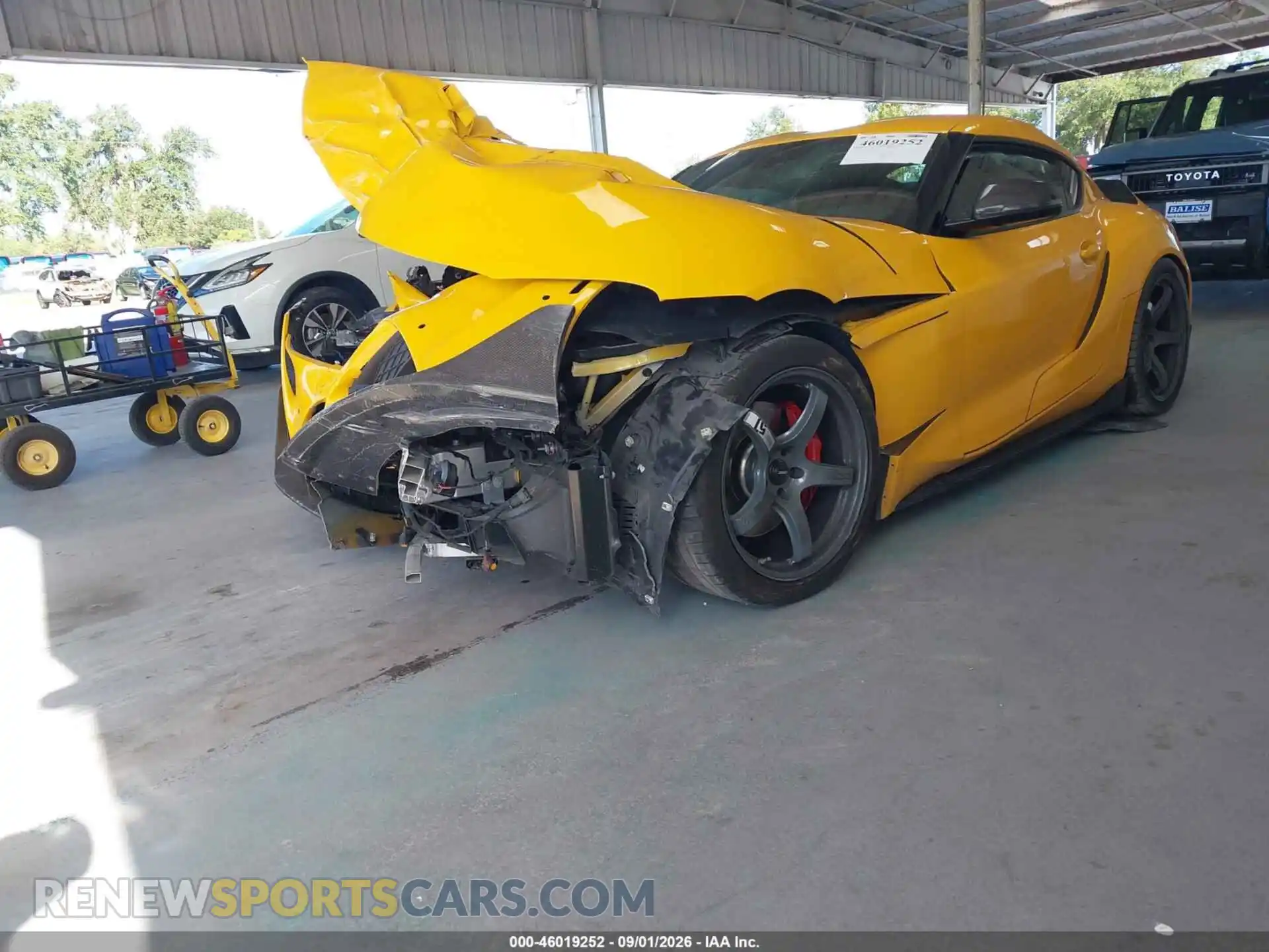 2 Photograph of a damaged car WZ1DB0C05MW040540 TOYOTA GR SUPRA 2021