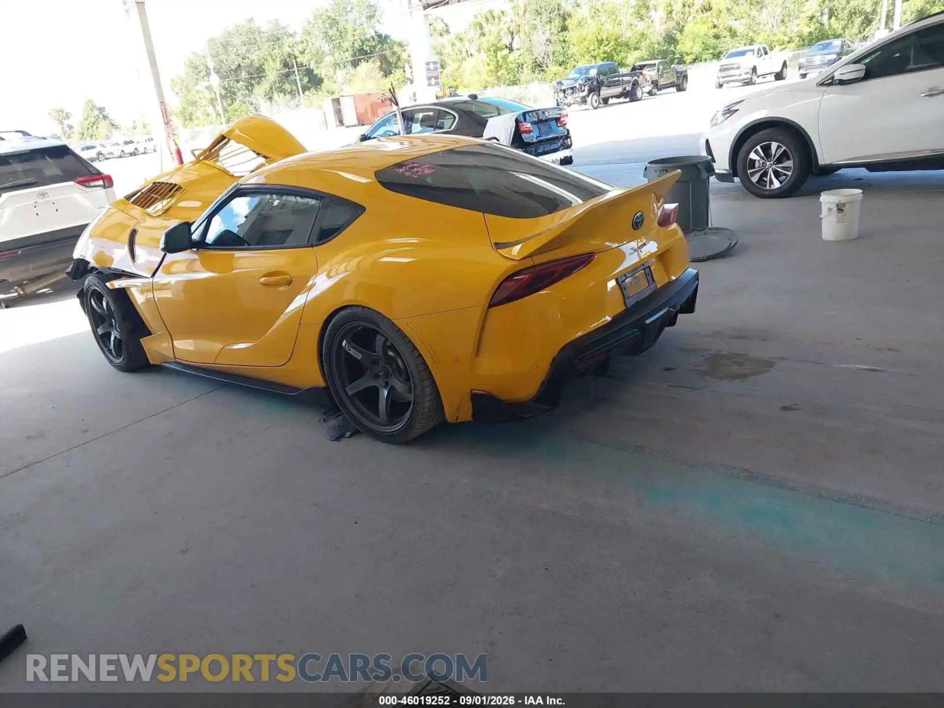 3 Photograph of a damaged car WZ1DB0C05MW040540 TOYOTA GR SUPRA 2021