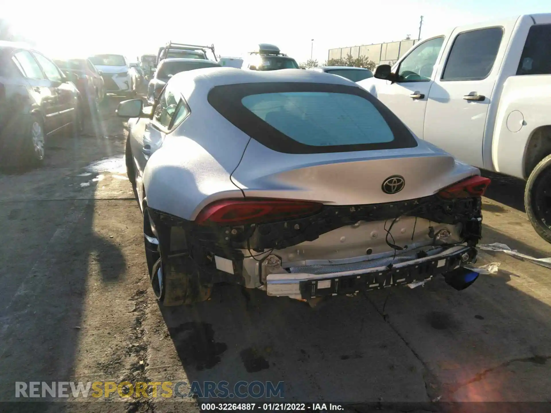 2 Photograph of a damaged car WZ1DB0C06MW038635 TOYOTA GR SUPRA 2021