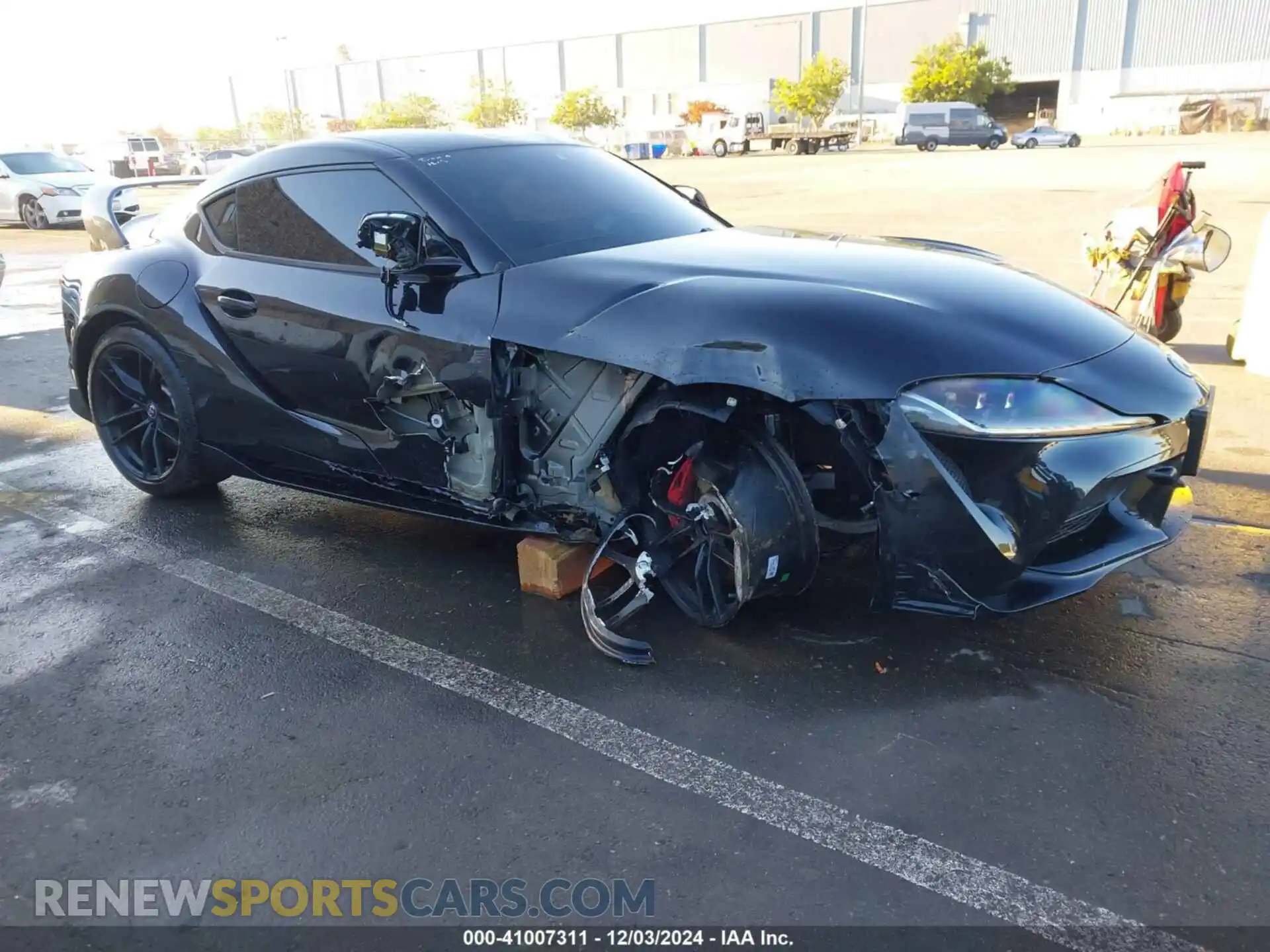 1 Photograph of a damaged car WZ1DB0C08MW037129 TOYOTA GR SUPRA 2021