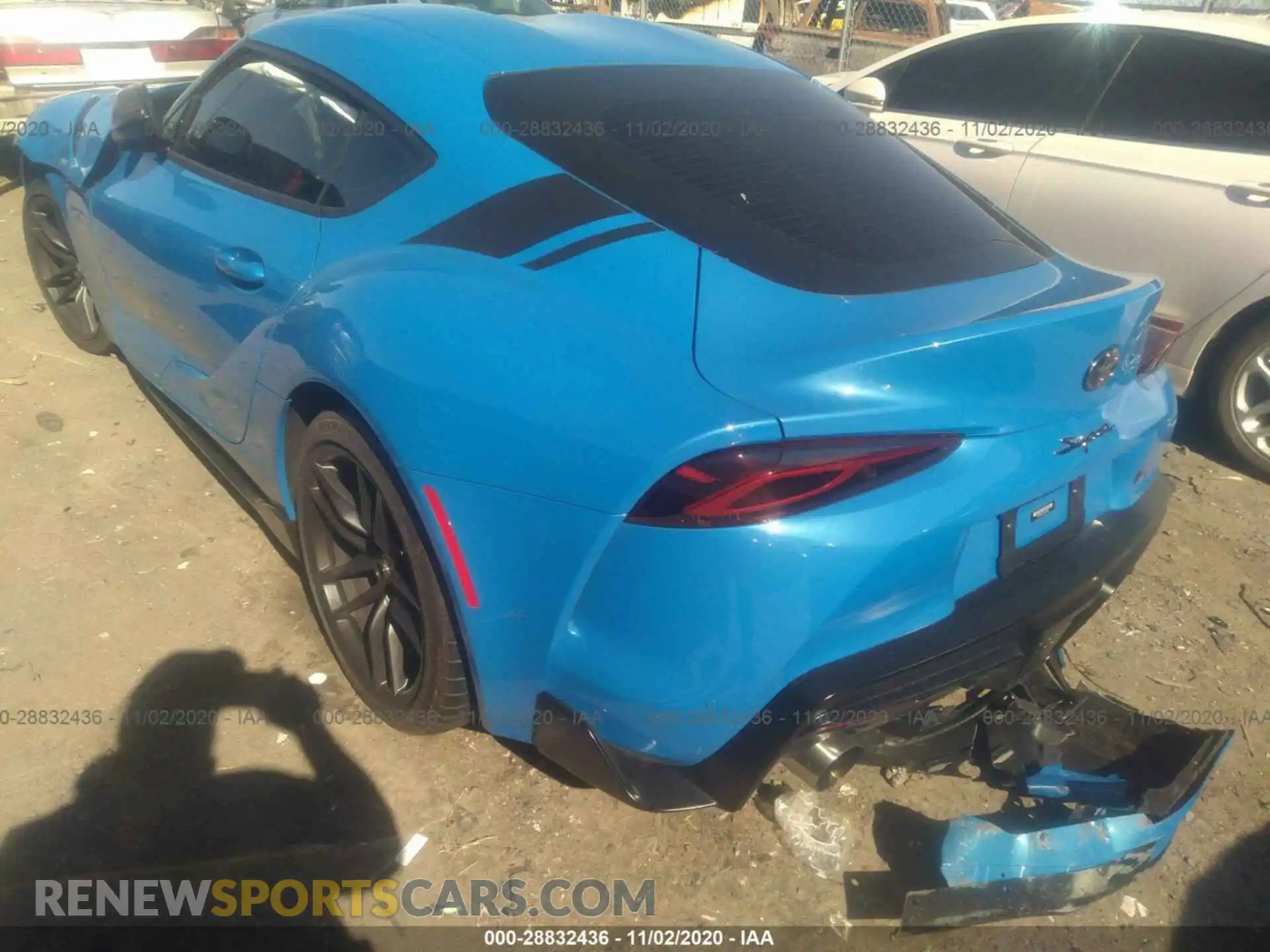 3 Photograph of a damaged car WZ1DB0C0XMW036886 TOYOTA GR SUPRA 2021