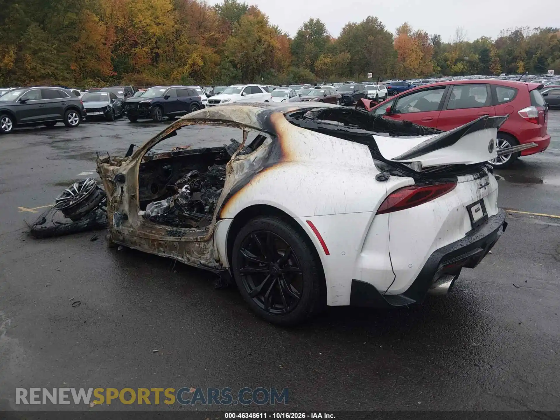 3 Фотография поврежденного автомобиля WZ1DB2C00MW041137 TOYOTA GR SUPRA 2021