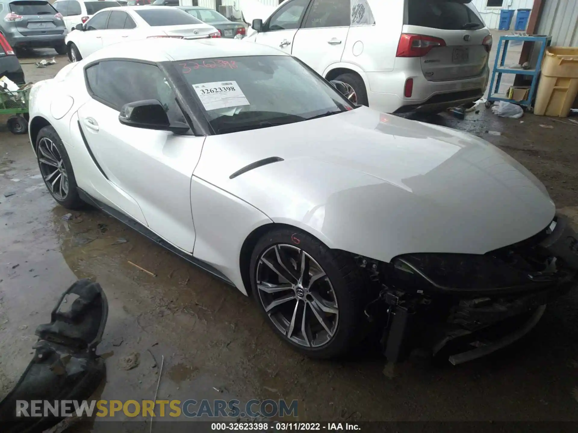 1 Photograph of a damaged car WZ1DB2C07MW037165 TOYOTA GR SUPRA 2021
