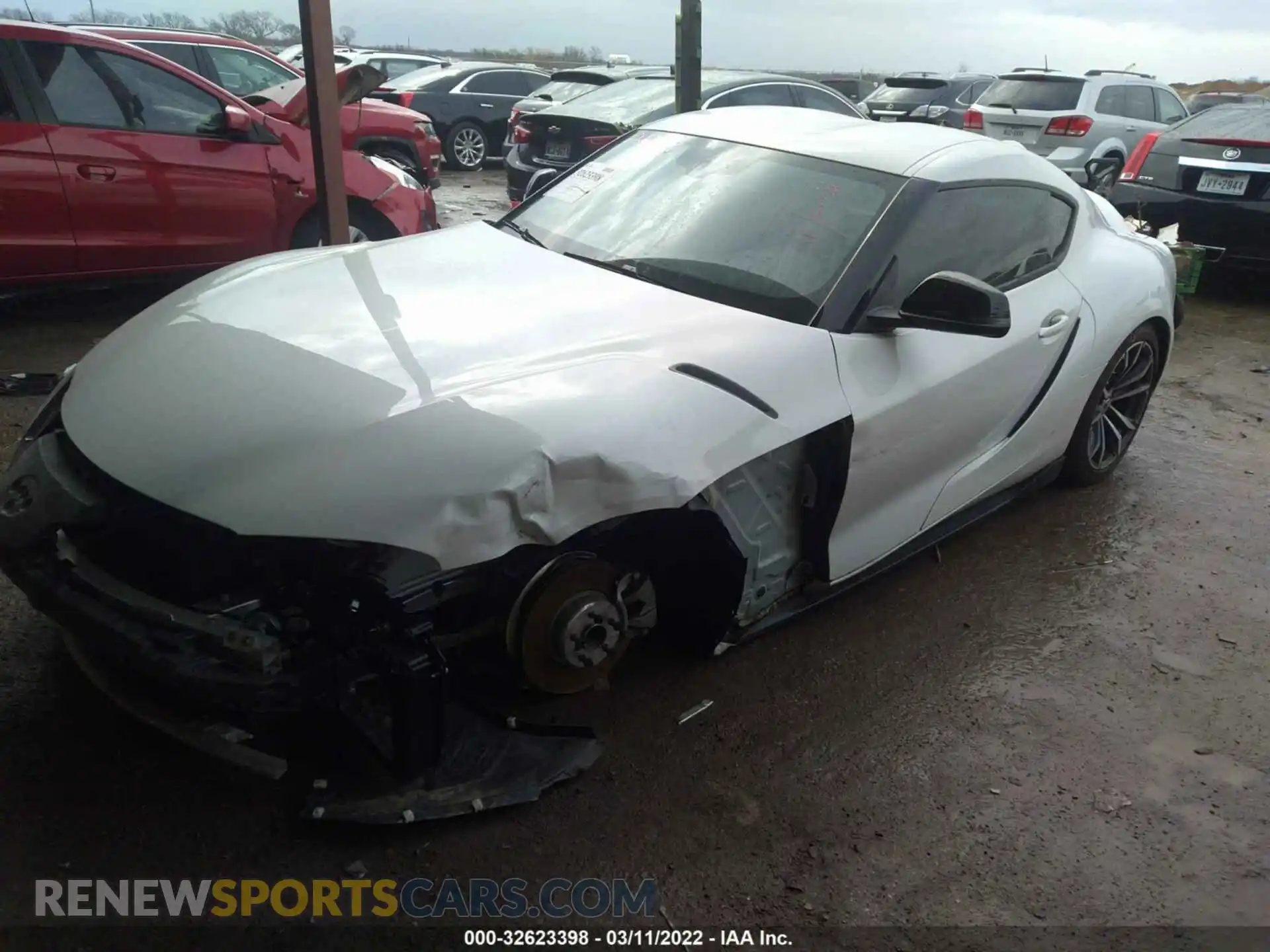 2 Photograph of a damaged car WZ1DB2C07MW037165 TOYOTA GR SUPRA 2021