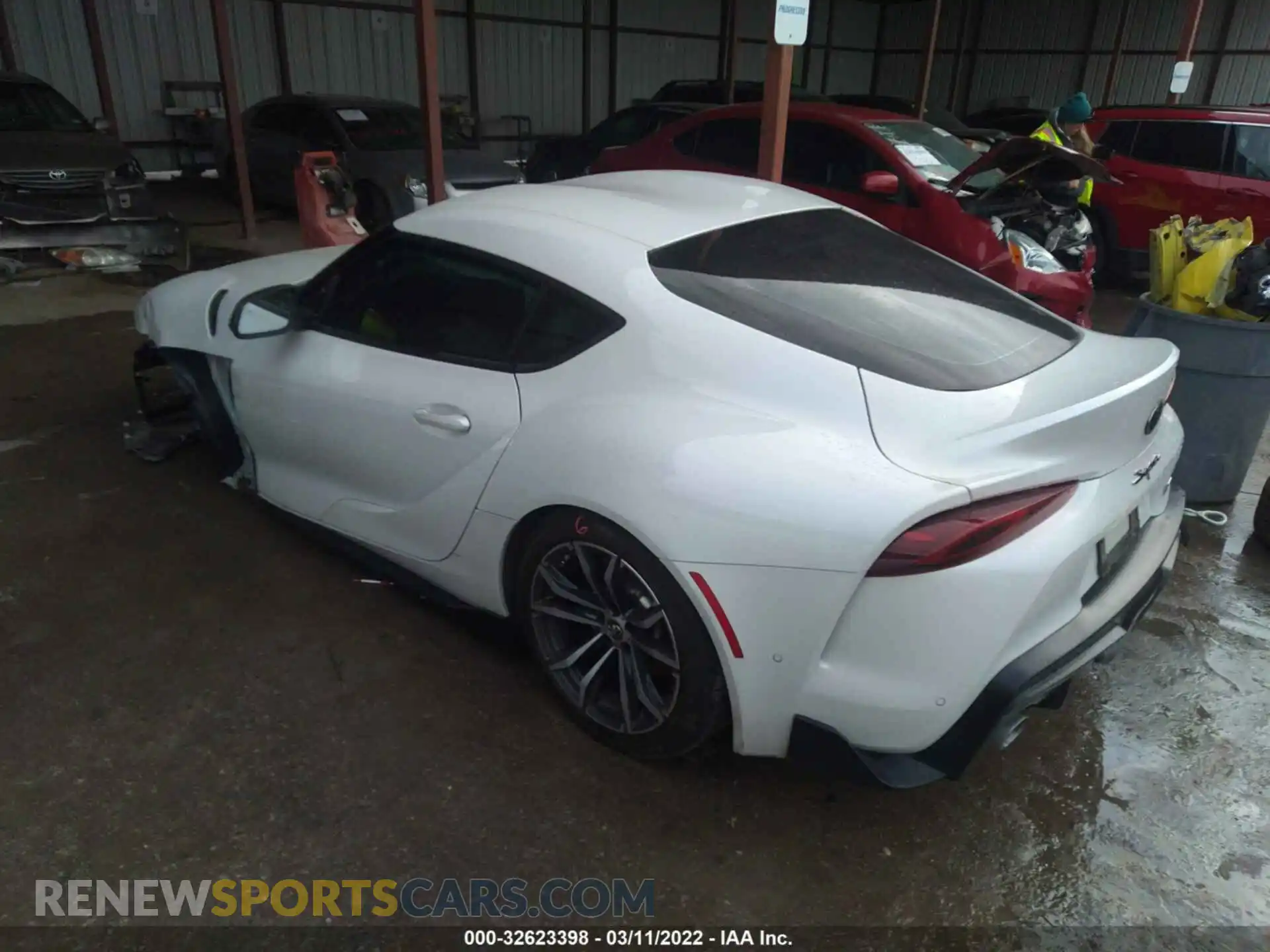 3 Photograph of a damaged car WZ1DB2C07MW037165 TOYOTA GR SUPRA 2021