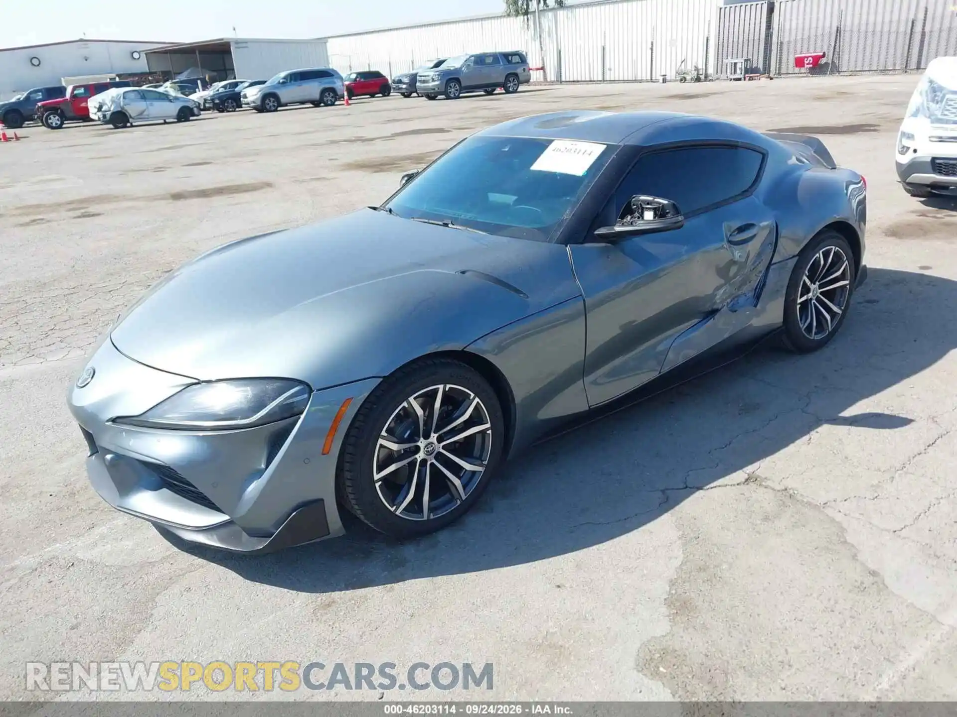 2 Photograph of a damaged car WZ1DB2C08MW045243 TOYOTA GR SUPRA 2021