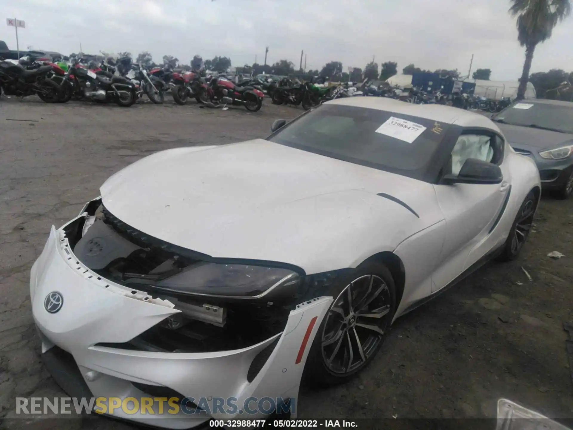 2 Photograph of a damaged car WZ1DB2C09MW038785 TOYOTA GR SUPRA 2021