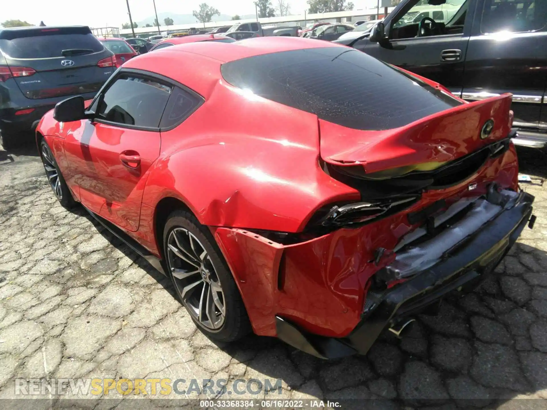 3 Photograph of a damaged car WZ1DB2C0XMW038374 TOYOTA GR SUPRA 2021