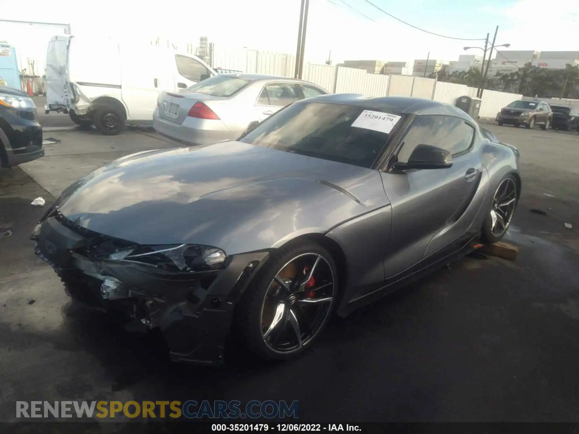 2 Photograph of a damaged car WZ1DB0C02NW051089 TOYOTA GR SUPRA 2022