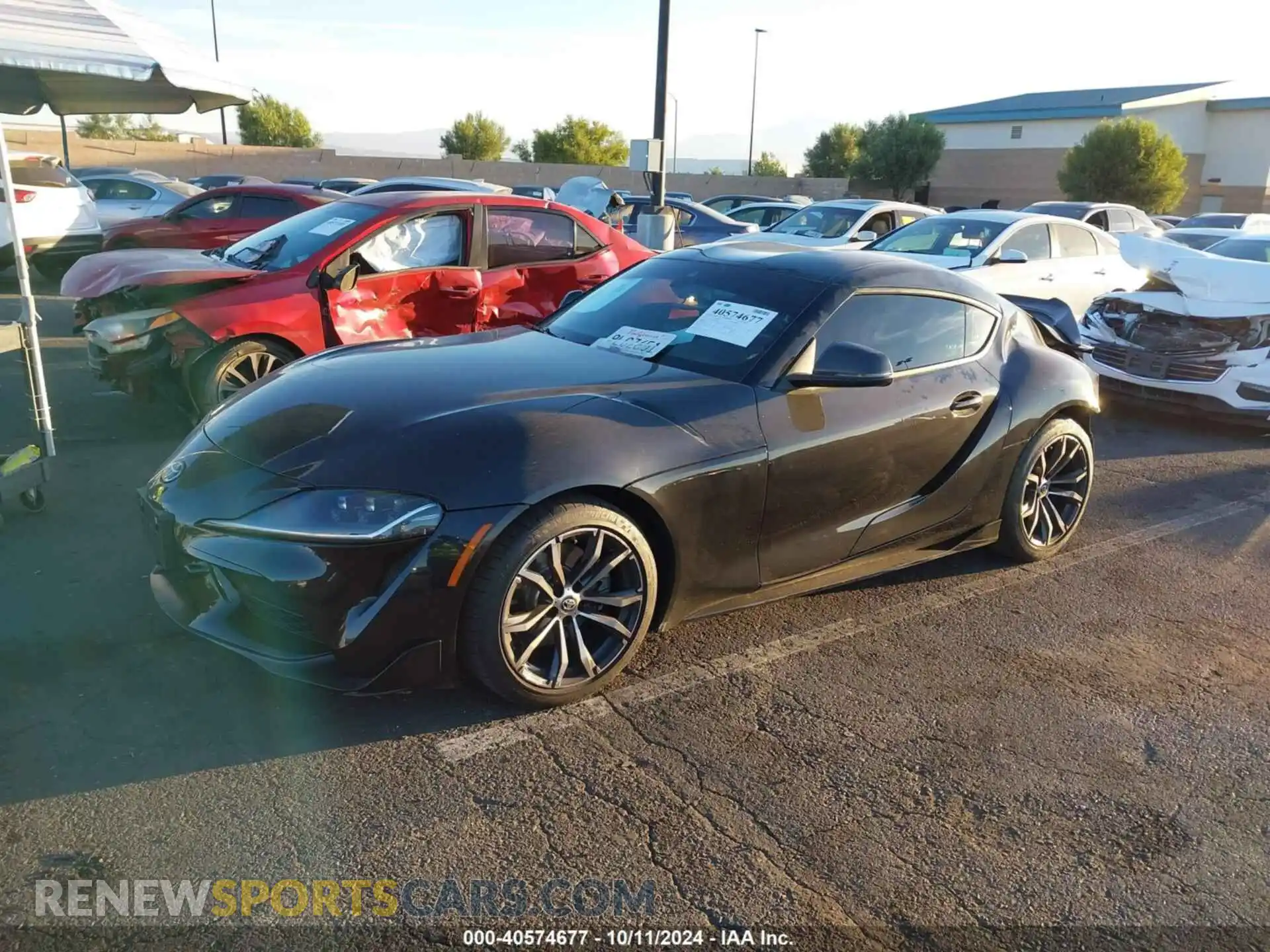 2 Photograph of a damaged car WZ1DB2C08NW047883 TOYOTA GR SUPRA 2022