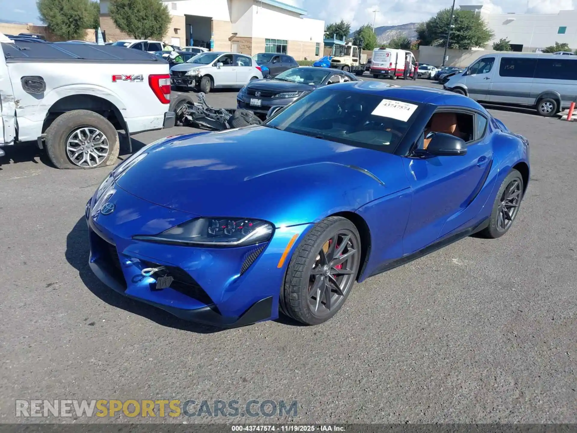 2 Photograph of a damaged car WZ1DB0G04SW069633 TOYOTA GR SUPRA 2025