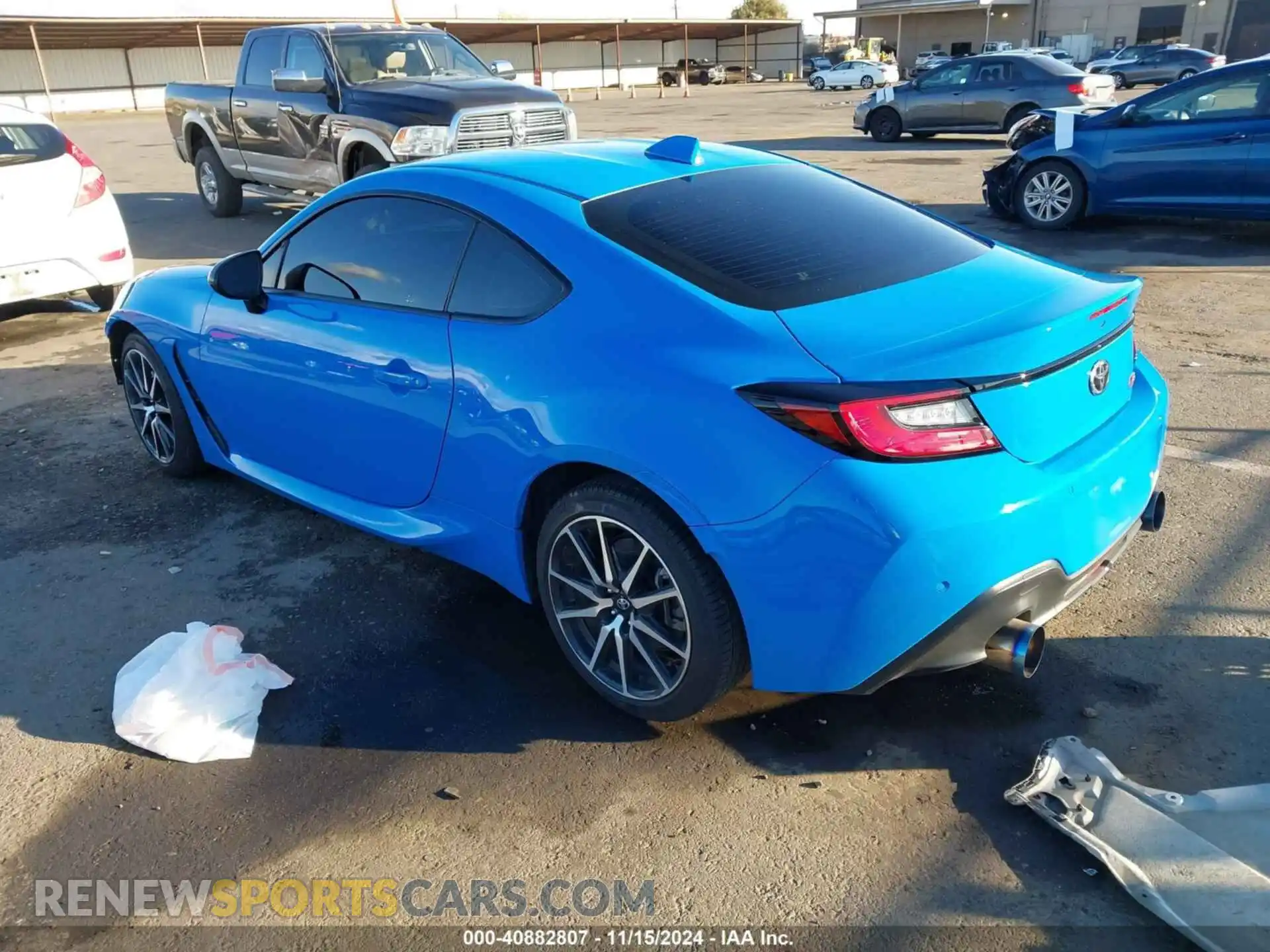 3 Photograph of a damaged car JF1ZNBC11N8750854 TOYOTA GR86 2022