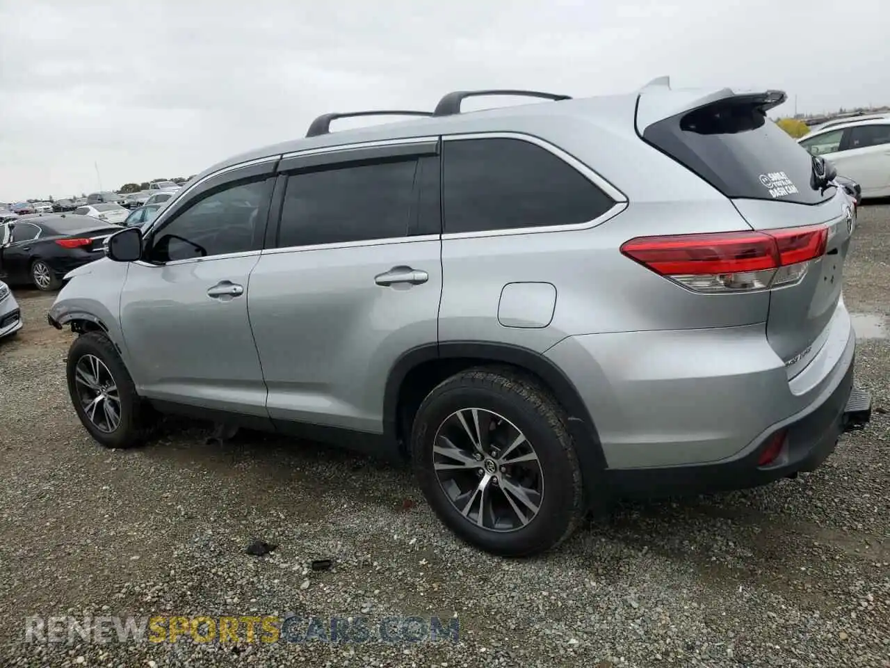 2 Фотография поврежденного автомобиля 5TDBZRFH4KS918513 TOYOTA HIGHLANDER 2019