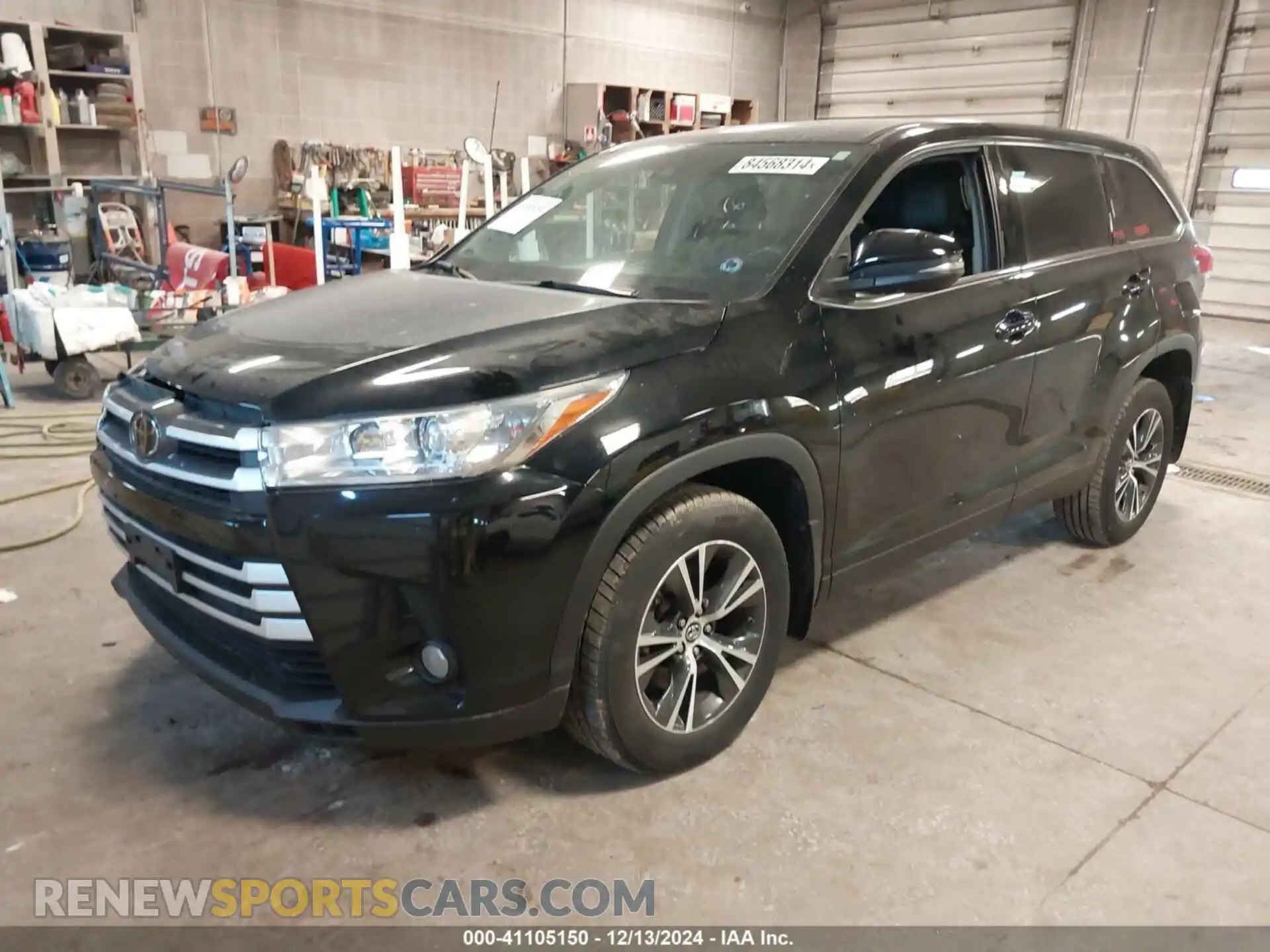 2 fotografías del automóvil dañado 5TDBZRFH4KS926823 TOYOTA HIGHLANDER 2019